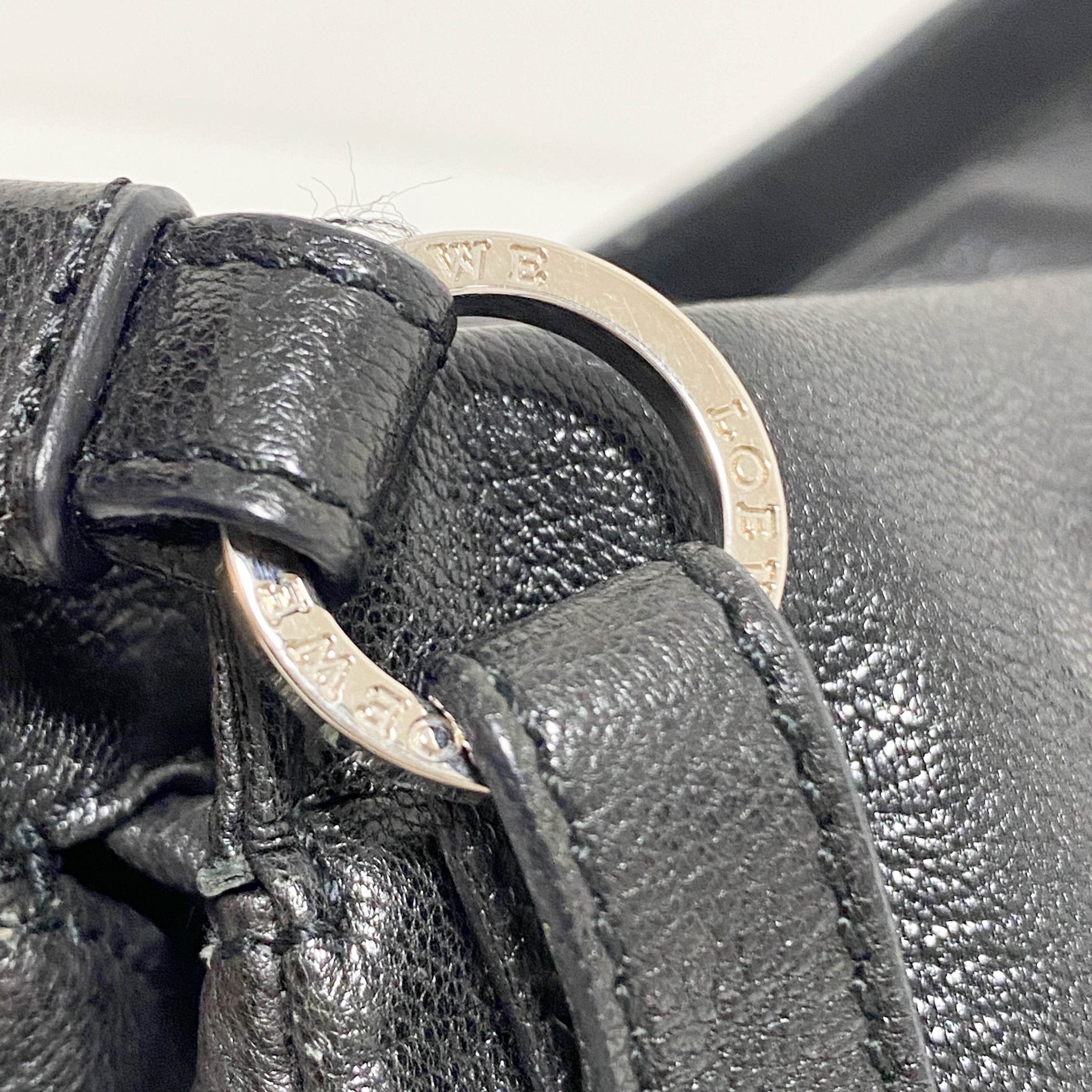 LOEWE Archive Black Leather Shoulder Bag, in , Sold by HIVE PRELOVED - Shoulder Bags, ,