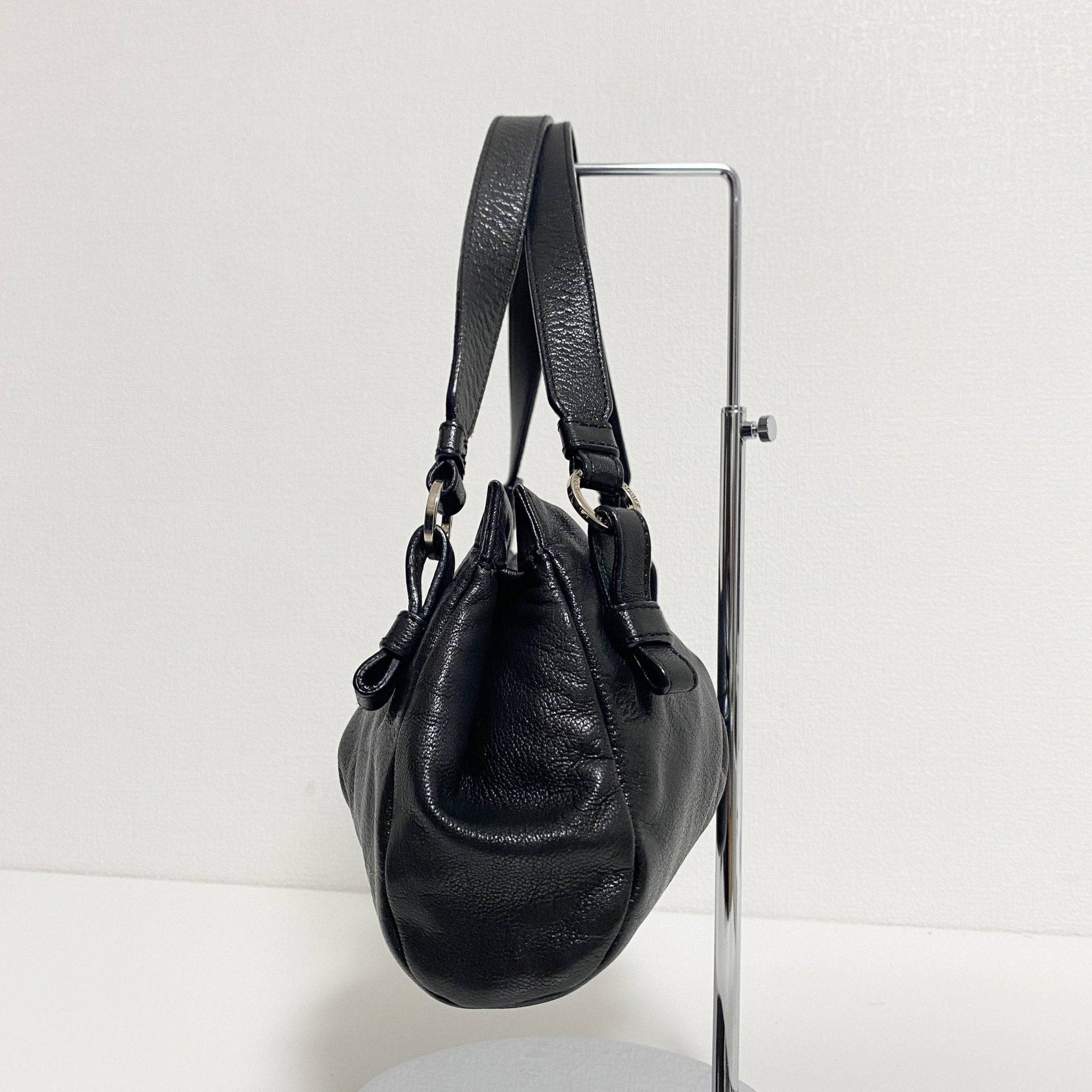 LOEWE Archive Black Leather Shoulder Bag, in , Sold by HIVE PRELOVED - Shoulder Bags, ,