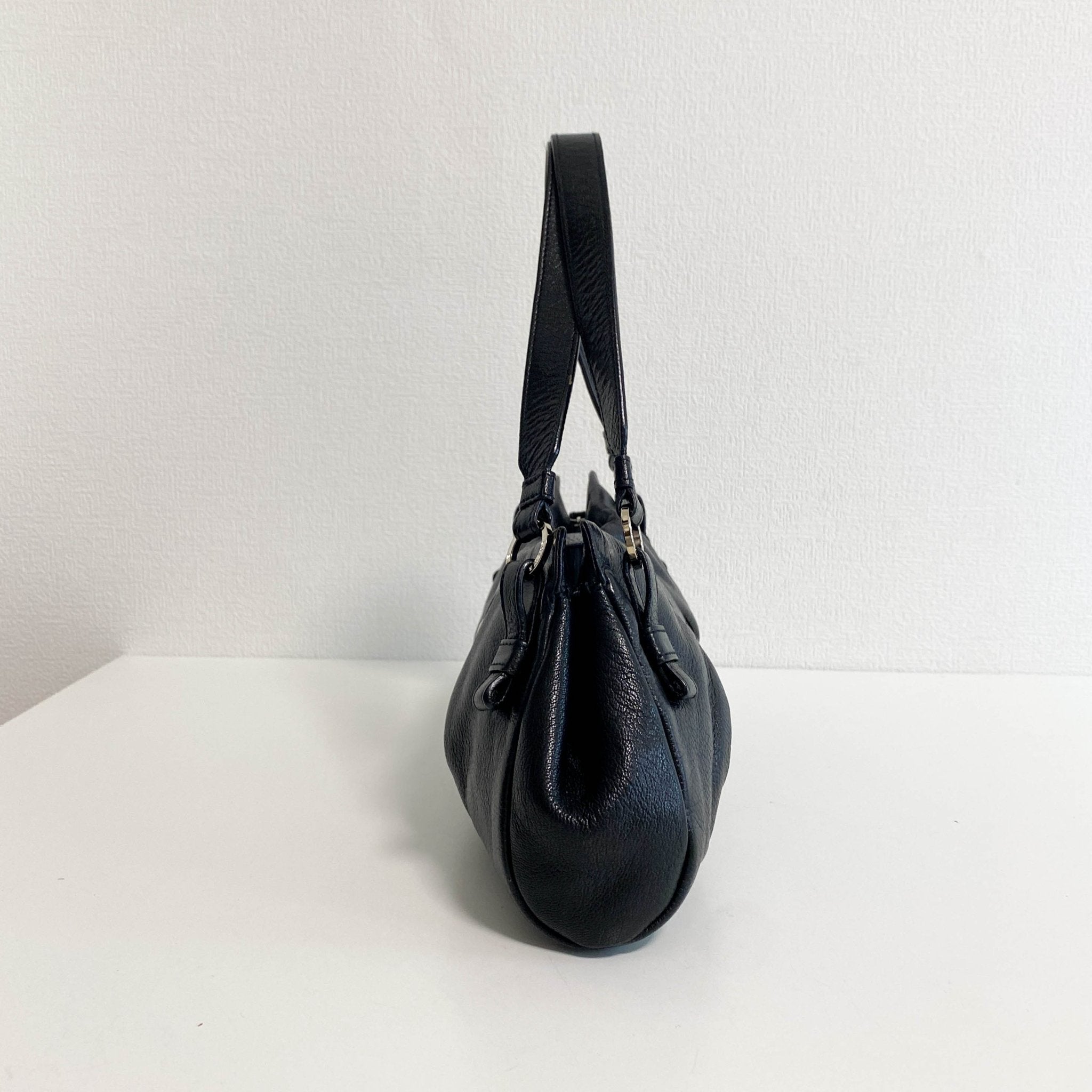 LOEWE Archive Black Leather Shoulder Bag, in , Sold by HIVE PRELOVED - Handle Bags, ,