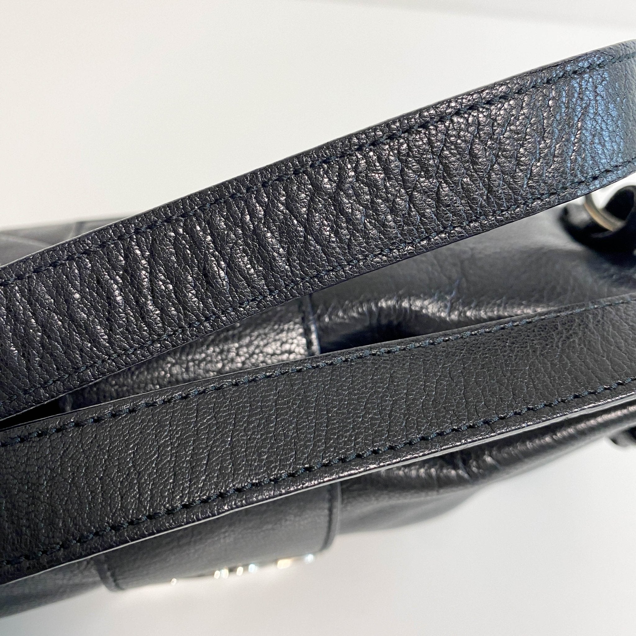 LOEWE Archive Black Leather Shoulder Bag, in , Sold by HIVE PRELOVED - Handle Bags, ,