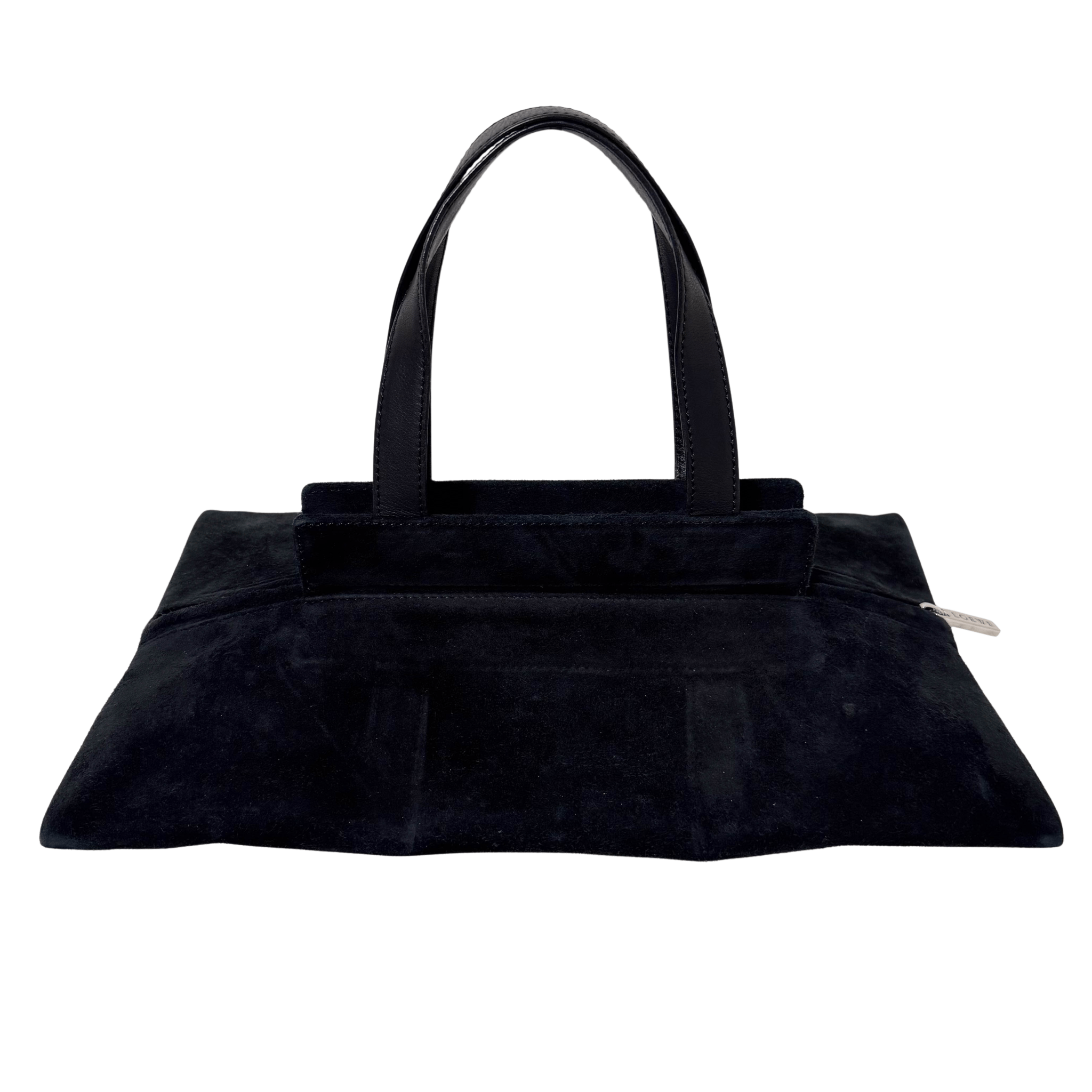 LOEWE Archive Black Suede Hand Bag, in , Sold by HIVE PRELOVED - Handle Bags, ,