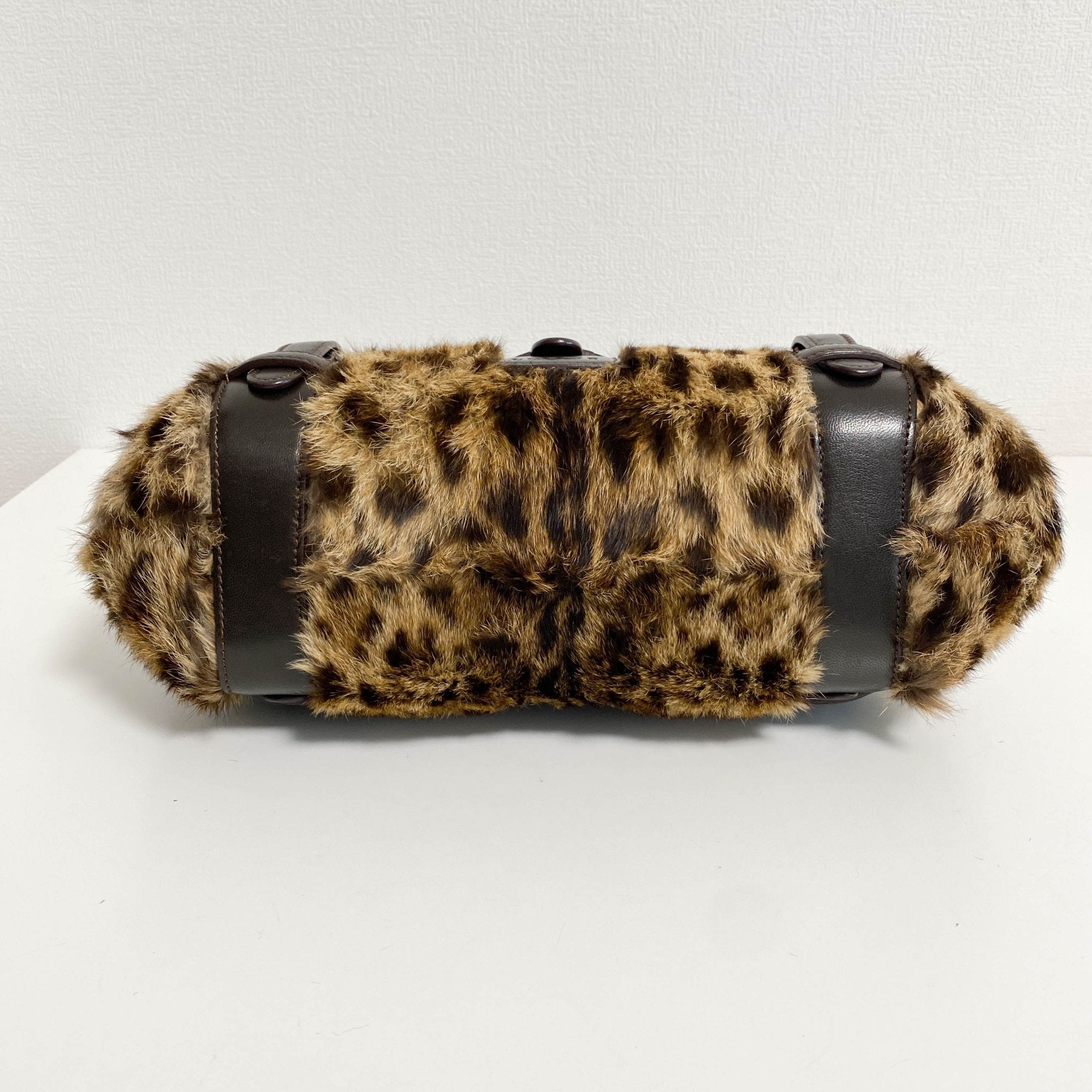 LOEWE Archive Rabbit Fur Brown Top Handle Bag, in , Sold by HIVE PRELOVED - Handle Bags, ,