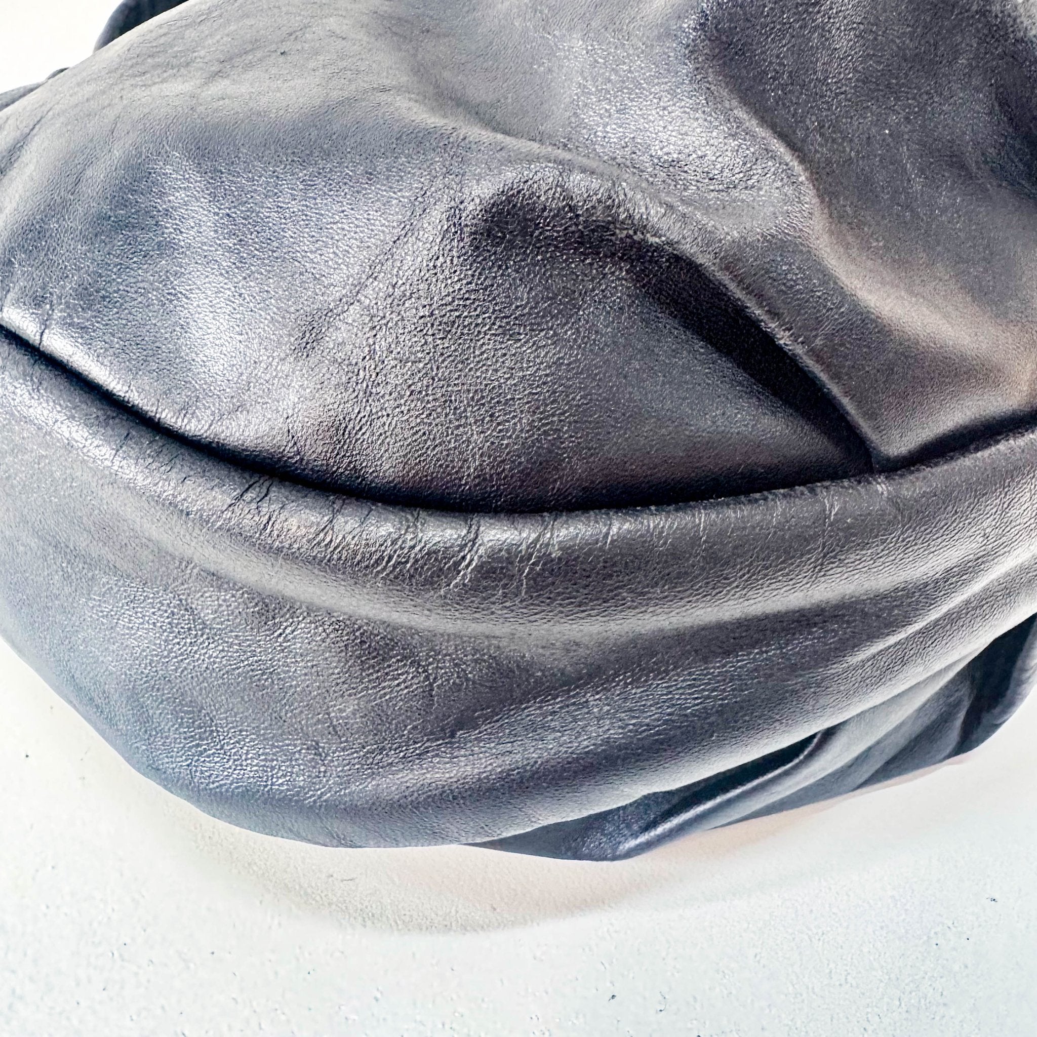 LOEWE Black Leather Hobo Shoulder Bag, in , Sold by HIVE PRELOVED - Shoulder Bags, ,