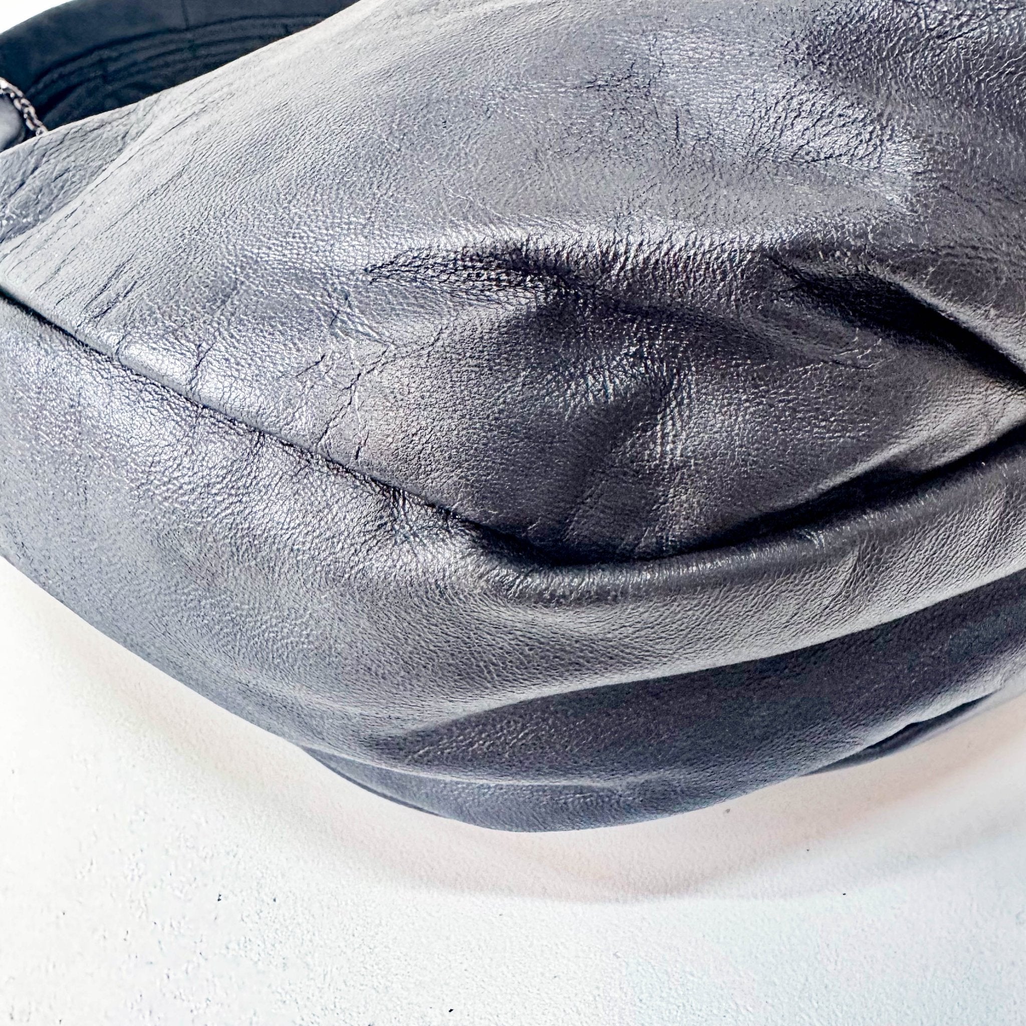 LOEWE Black Leather Hobo Shoulder Bag, in , Sold by HIVE PRELOVED - Shoulder Bags, ,