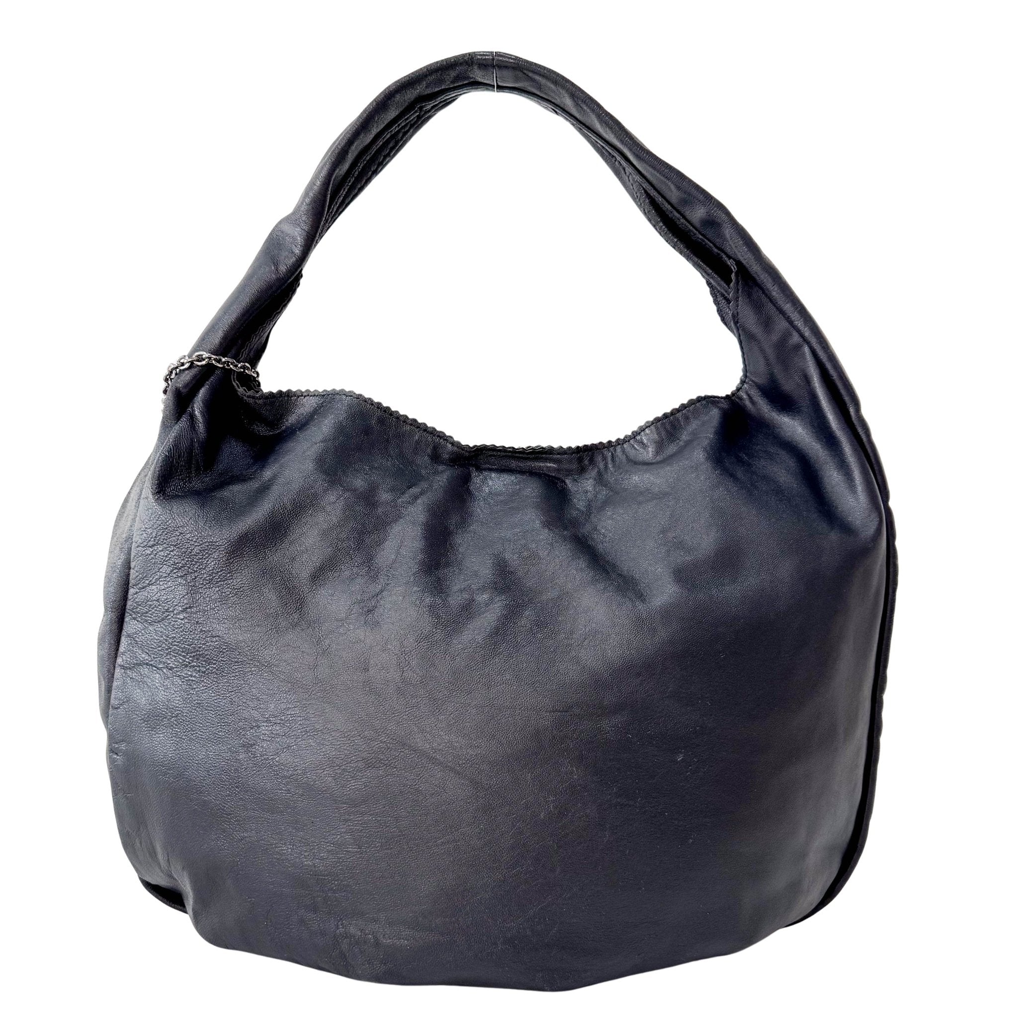 LOEWE Black Leather Hobo Shoulder Bag, in , Sold by HIVE PRELOVED - Shoulder Bags, ,