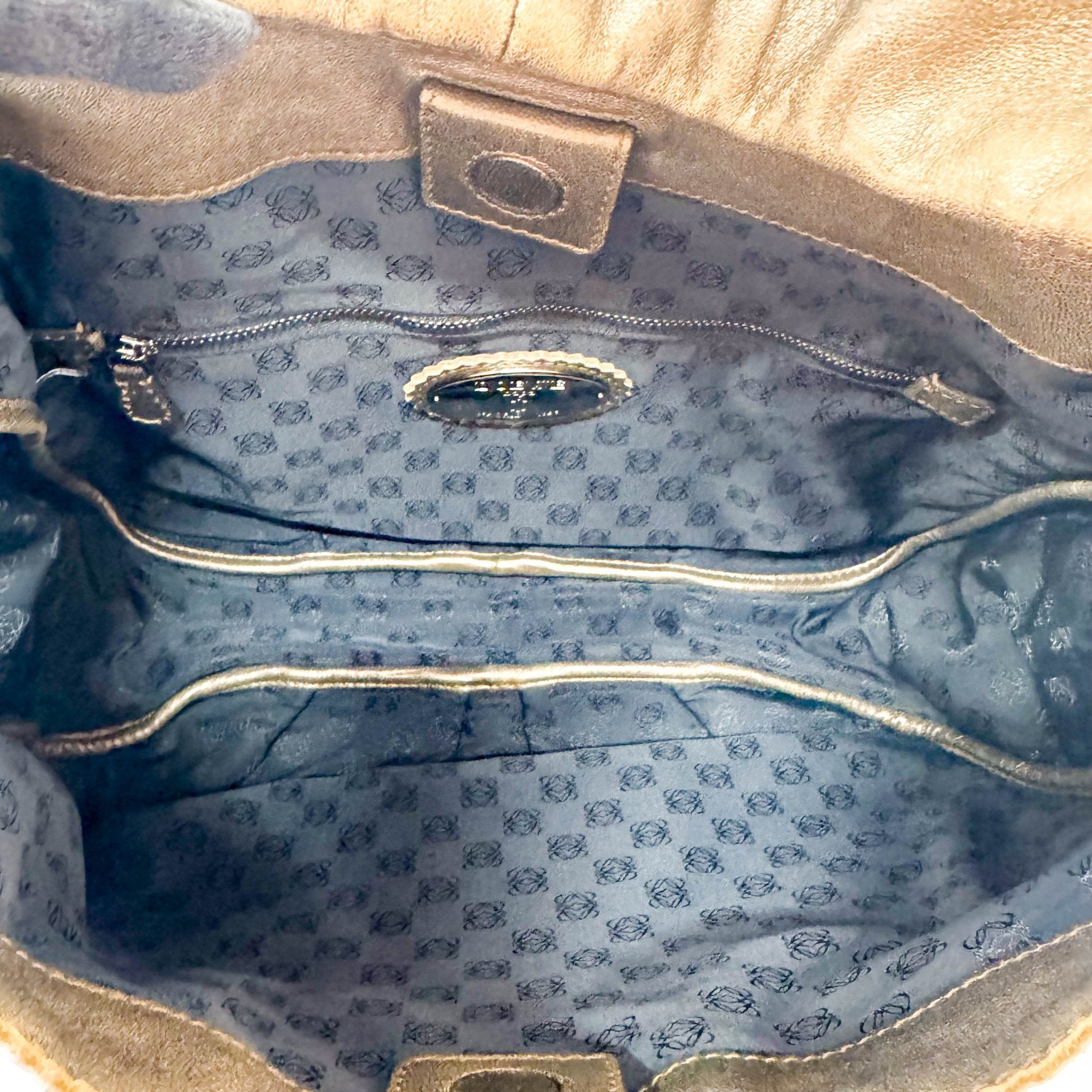 LOEWE Bronze Leather Shoulder Bag, in , Sold by HIVE PRELOVED - Shoulder Bags, ,