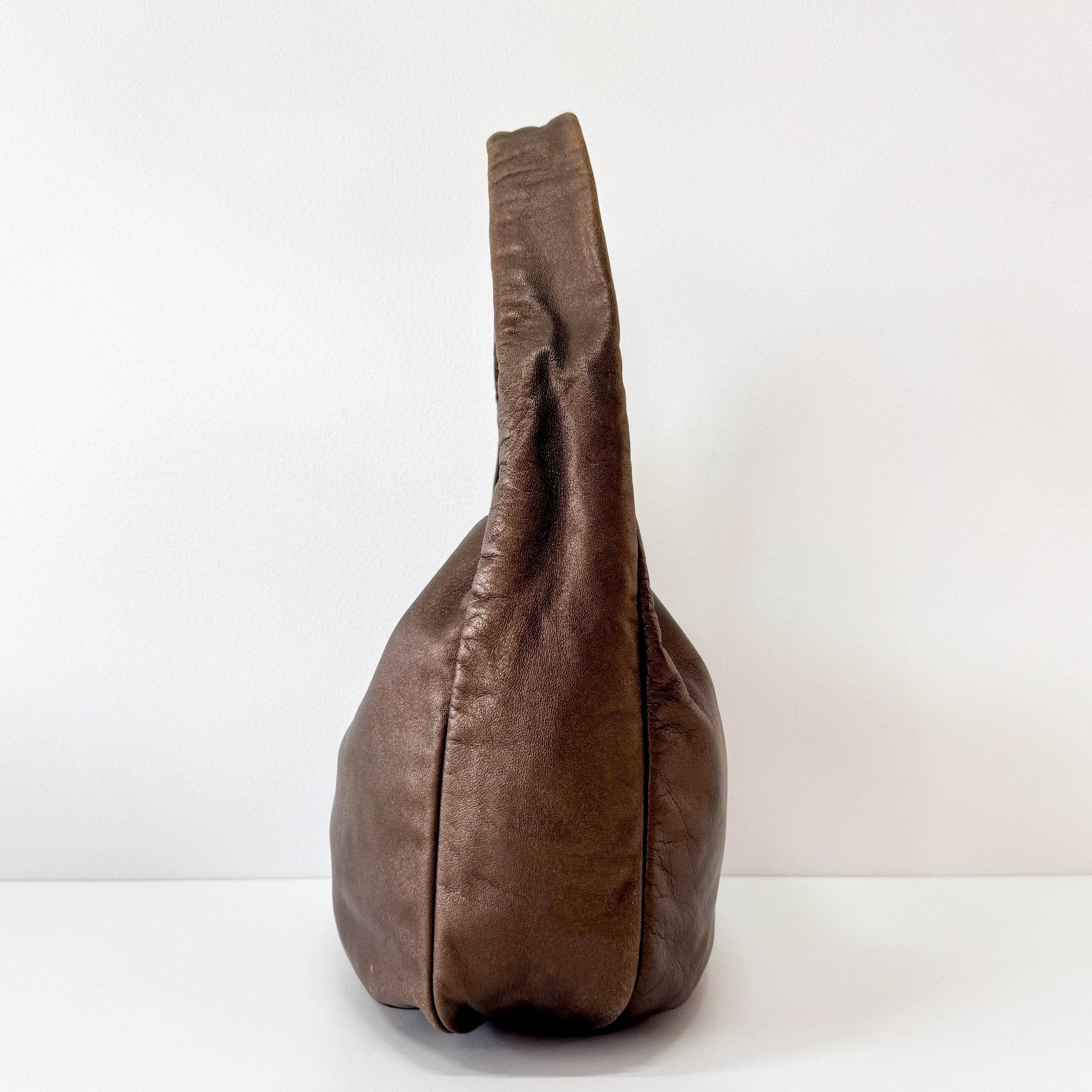 LOEWE Bronze Leather Shoulder Bag, in , Sold by HIVE PRELOVED - Shoulder Bags, ,