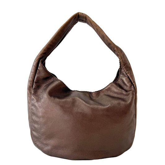 LOEWE Bronze Leather Shoulder Bag, in , Sold by HIVE PRELOVED - Shoulder Bags, ,