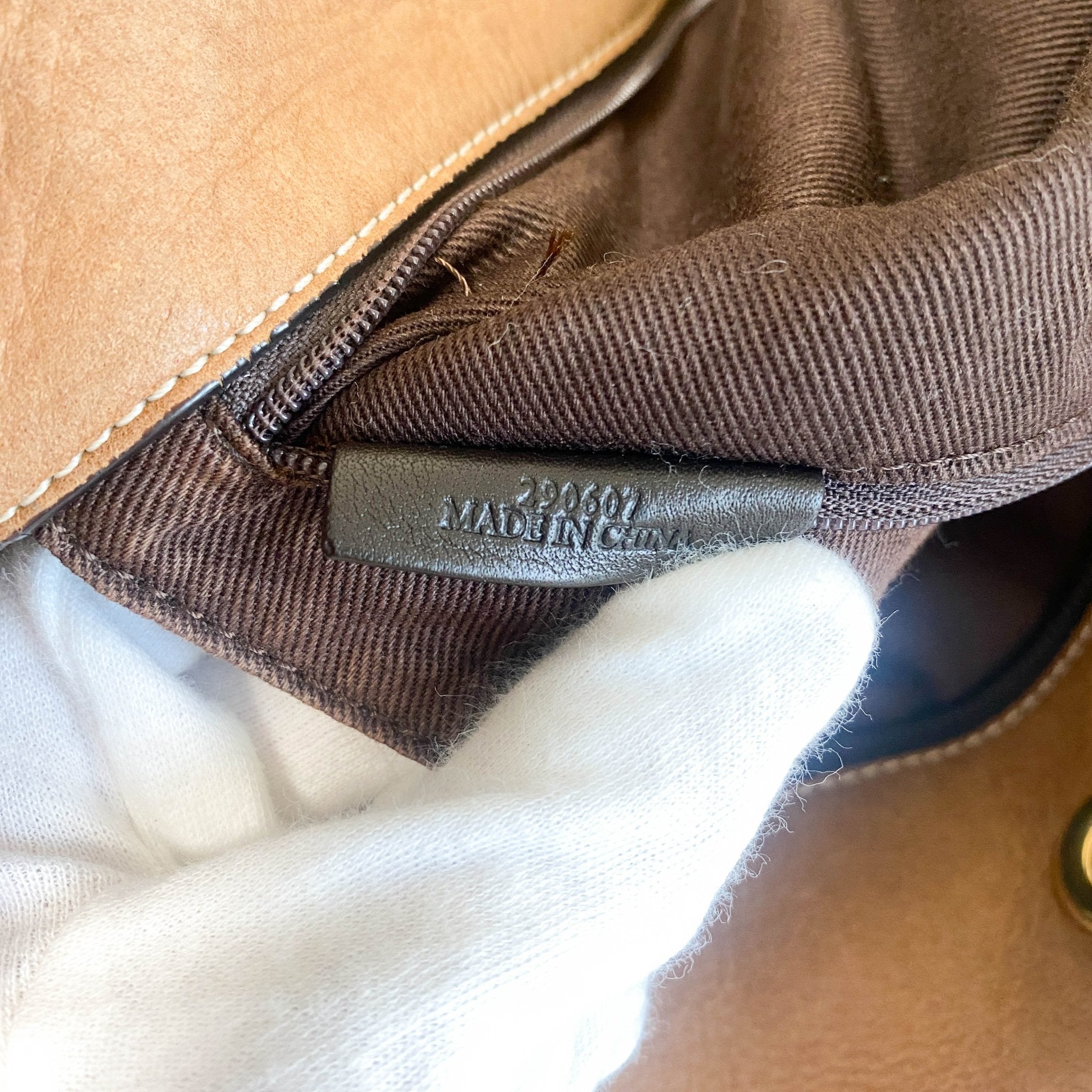 LOEWE Brown Leather Gold Chain Tote Bag, in , Sold by HIVE PRELOVED - Shoulder Bags, ,