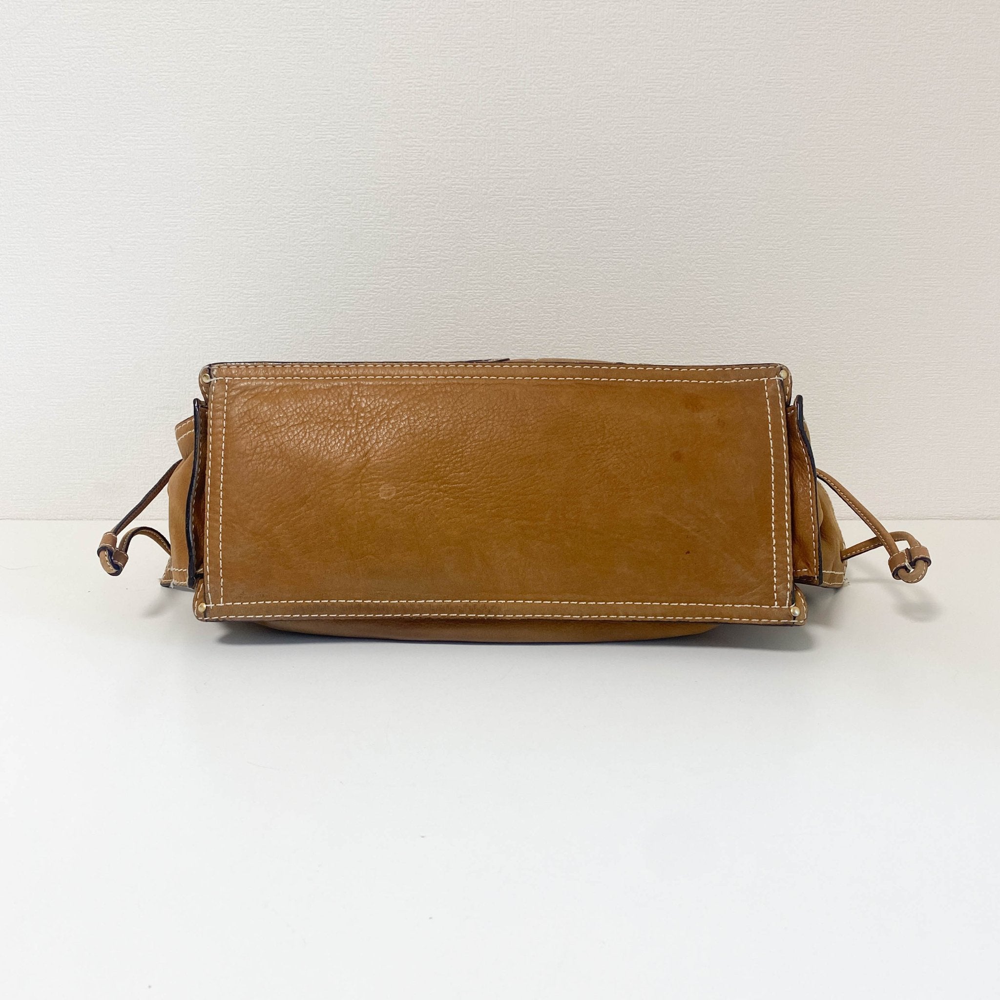 LOEWE Brown Leather Gold Chain Tote Bag, in , Sold by HIVE PRELOVED - Shoulder Bags, ,