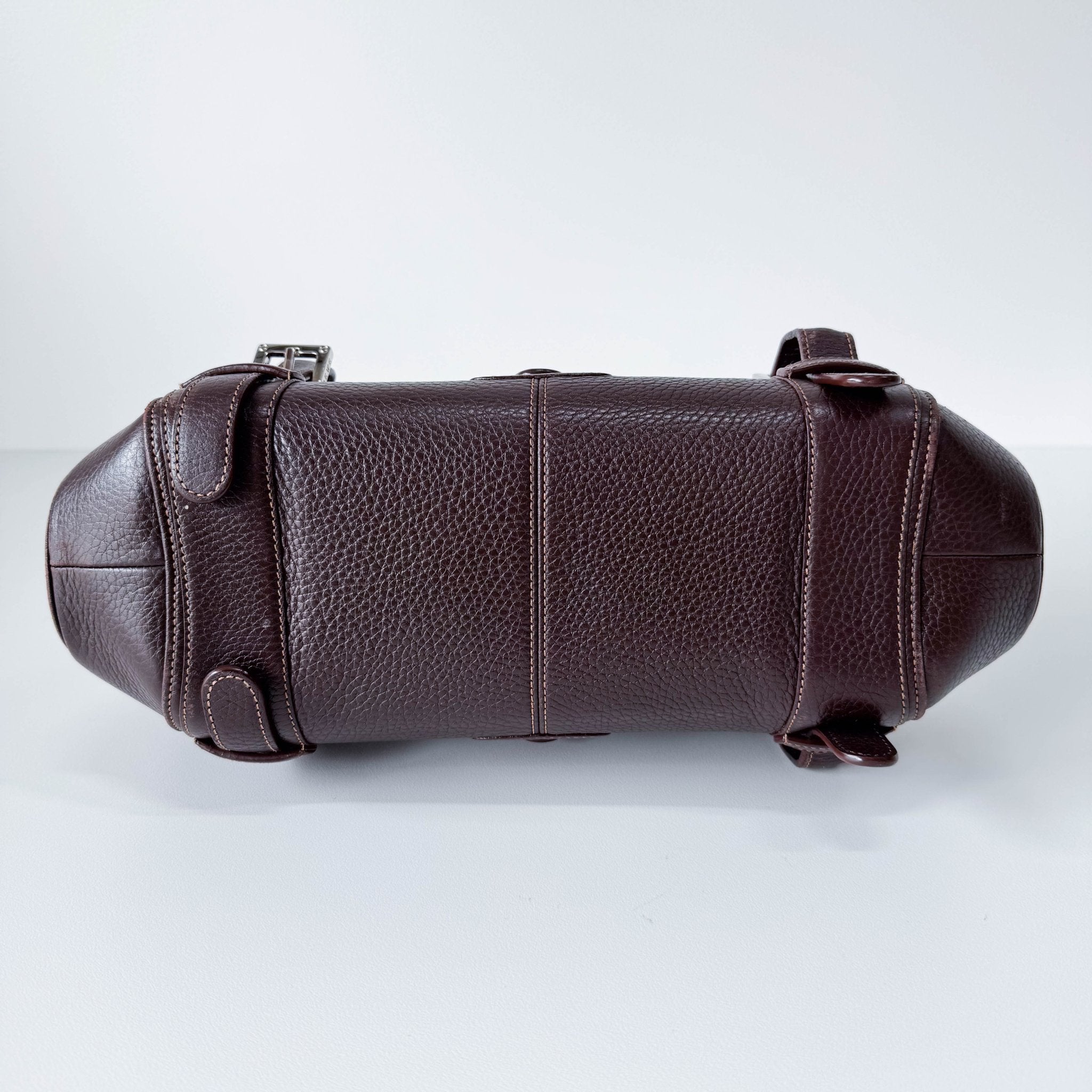 LOEWE Brown Leather Top Handle Bag, in , Sold by HIVE PRELOVED - Handle Bags, ,