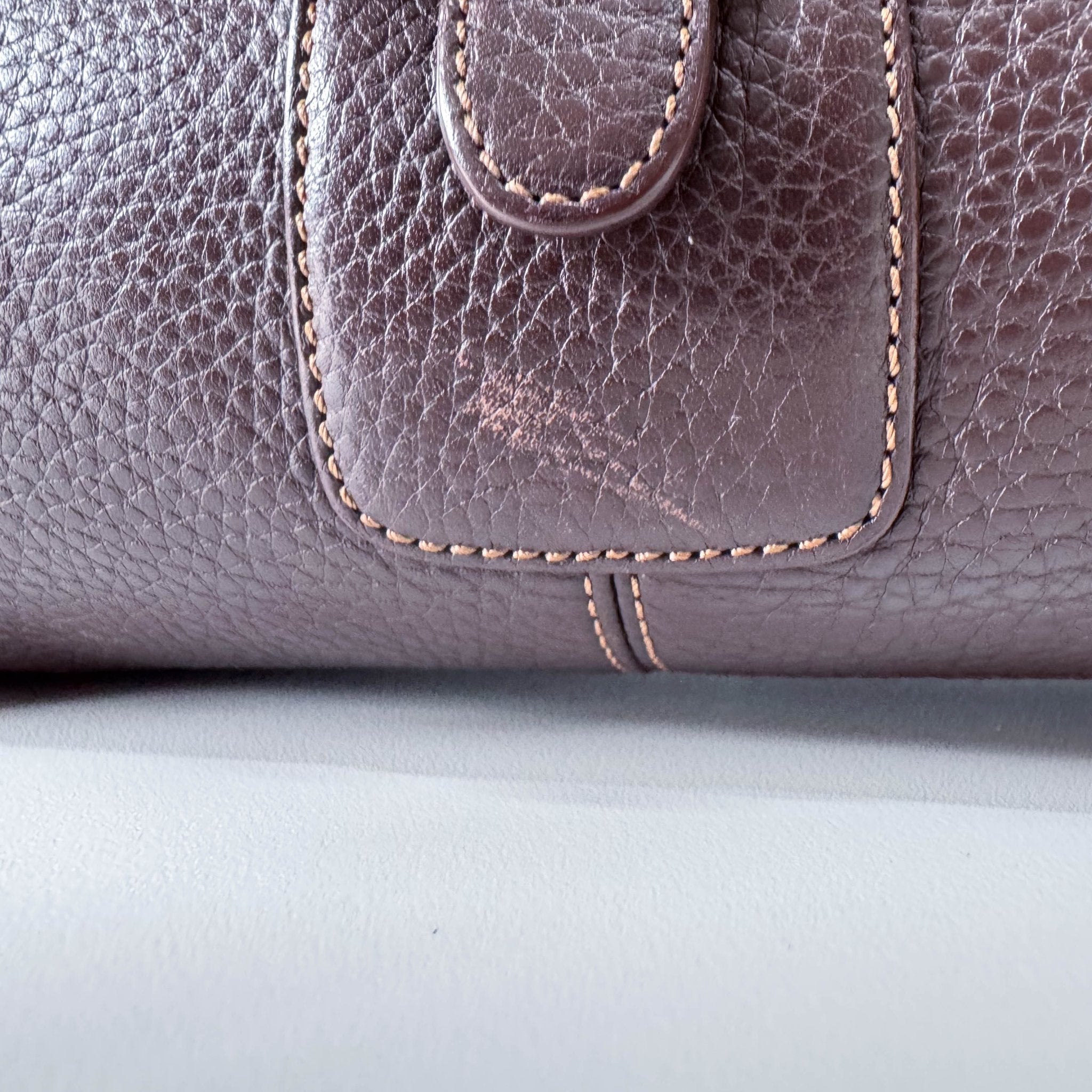 LOEWE Brown Leather Top Handle Bag, in , Sold by HIVE PRELOVED - Handle Bags, ,