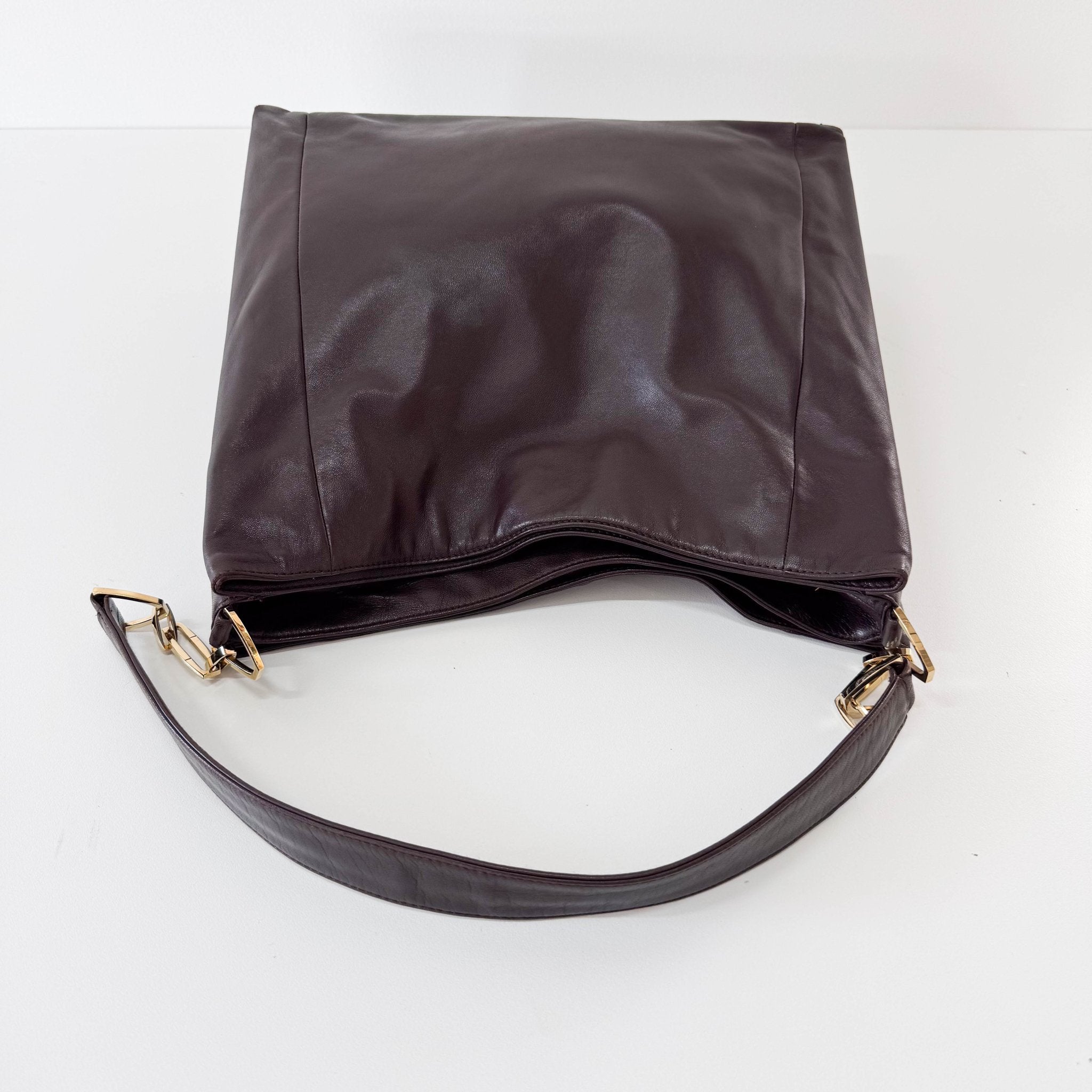 LOEWE Brown Nappa Leather Shoulder Bag, in , Sold by HIVE PRELOVED - Shoulder Bags, ,