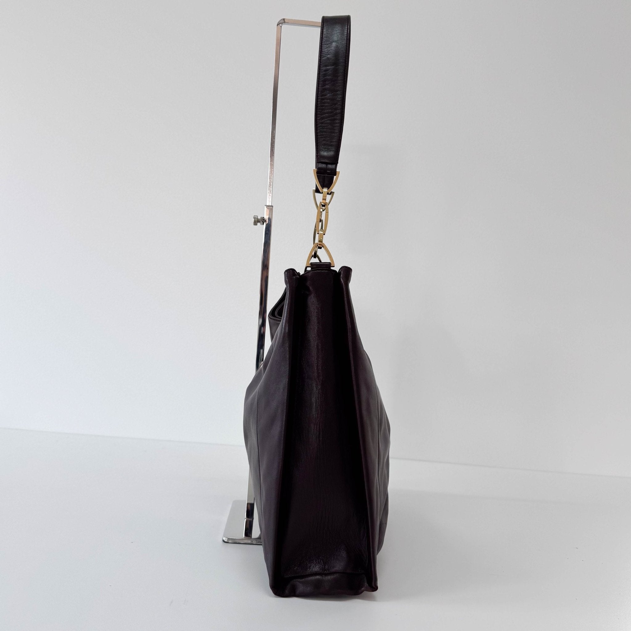 LOEWE Brown Nappa Leather Shoulder Bag, in , Sold by HIVE PRELOVED - Shoulder Bags, ,