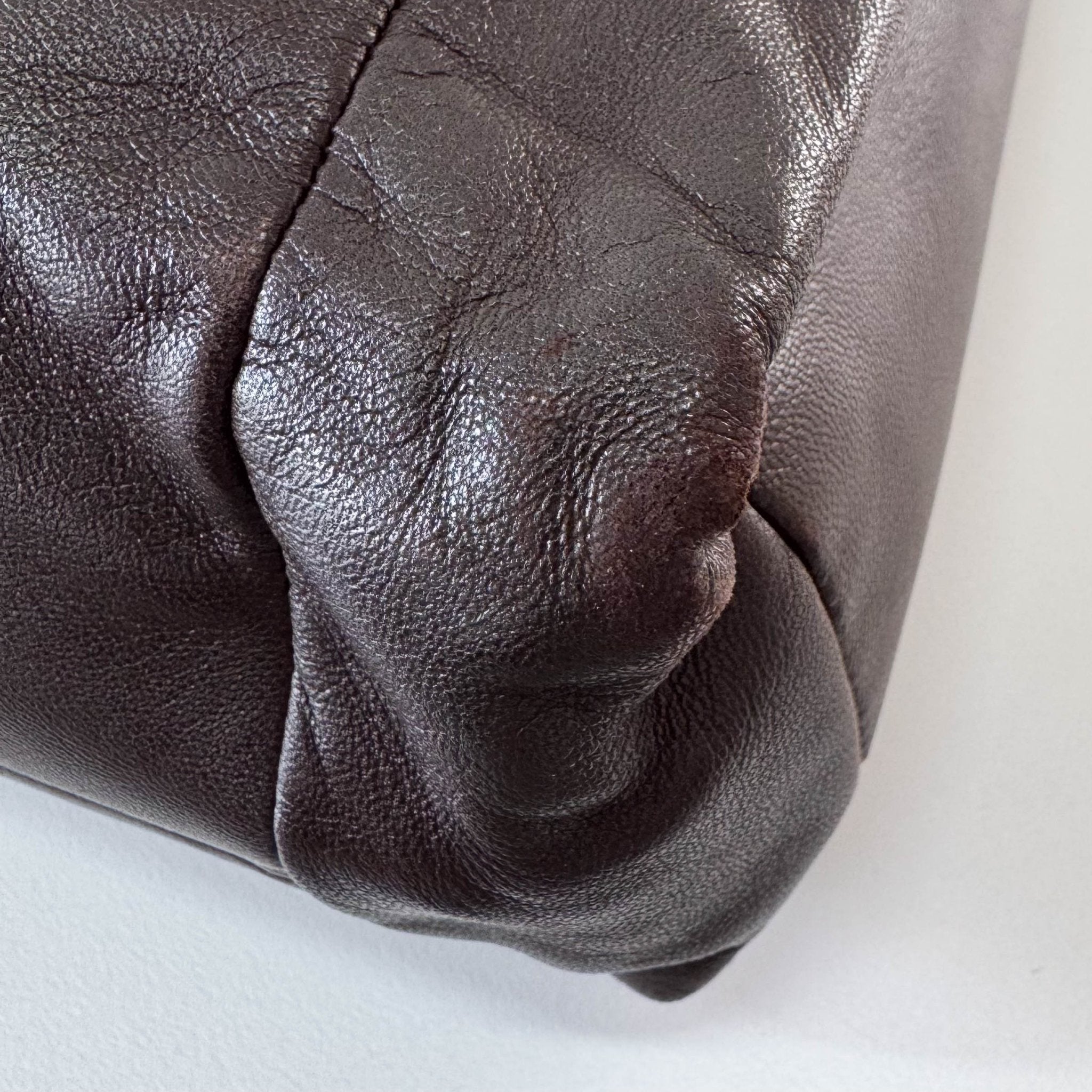 LOEWE Brown Nappa Leather Shoulder Bag, in , Sold by HIVE PRELOVED - Shoulder Bags, ,