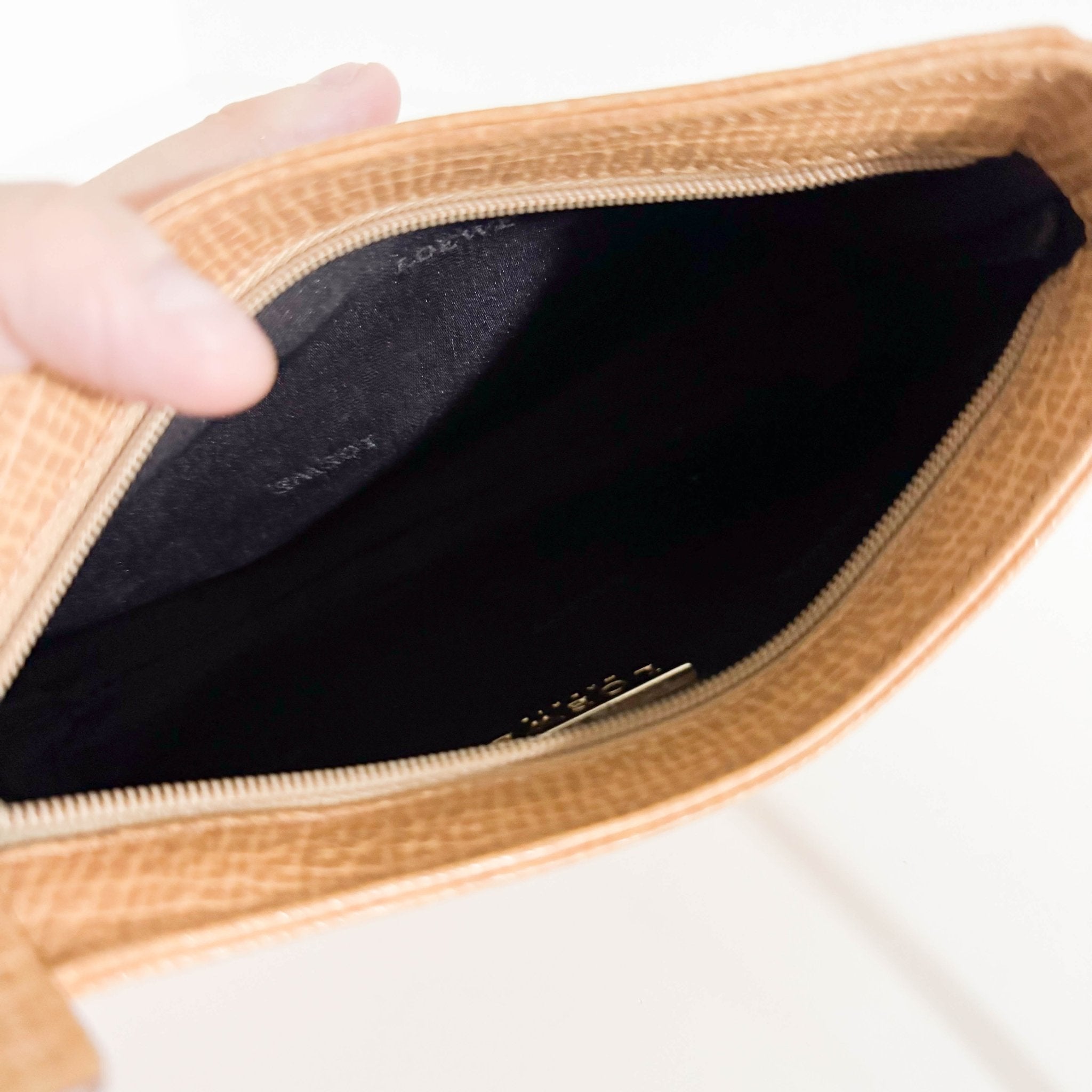 LOEWE Calfskin Leather Mini Pochette Pouch Shoulder Bag, in , Sold by HIVE PRELOVED - Mini bags, Shoulder Bags,