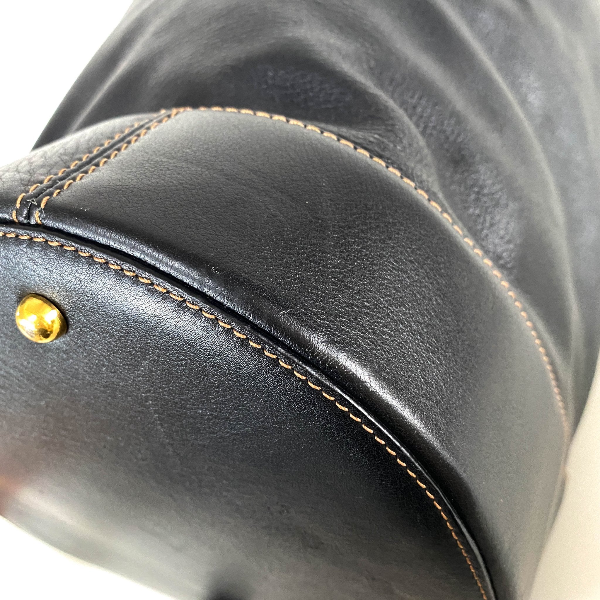 LOEWE Drawstring Leather Backpack, in , Sold by HIVE PRELOVED - Backpacks, ,