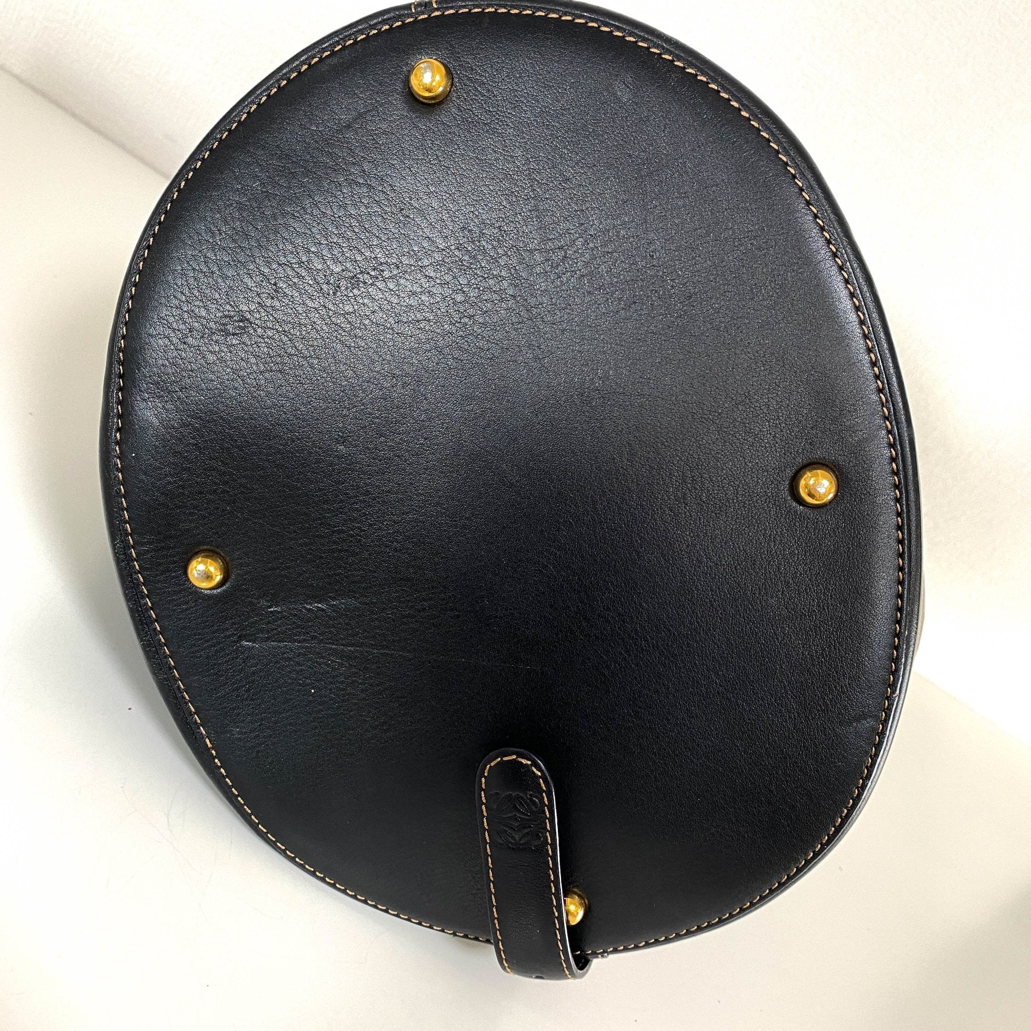 LOEWE Drawstring Leather Backpack, in , Sold by HIVE PRELOVED - Backpacks, ,