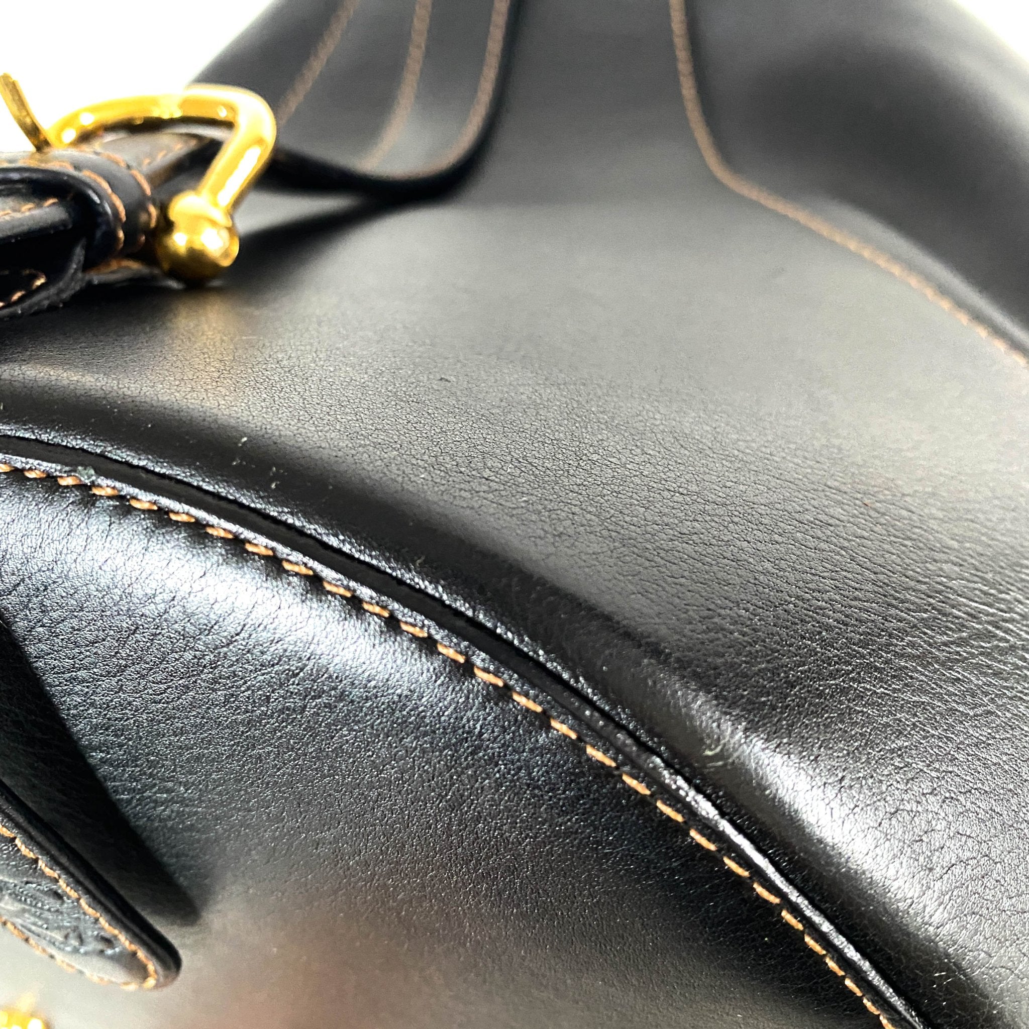 LOEWE Drawstring Leather Backpack, in , Sold by HIVE PRELOVED - Backpacks, ,