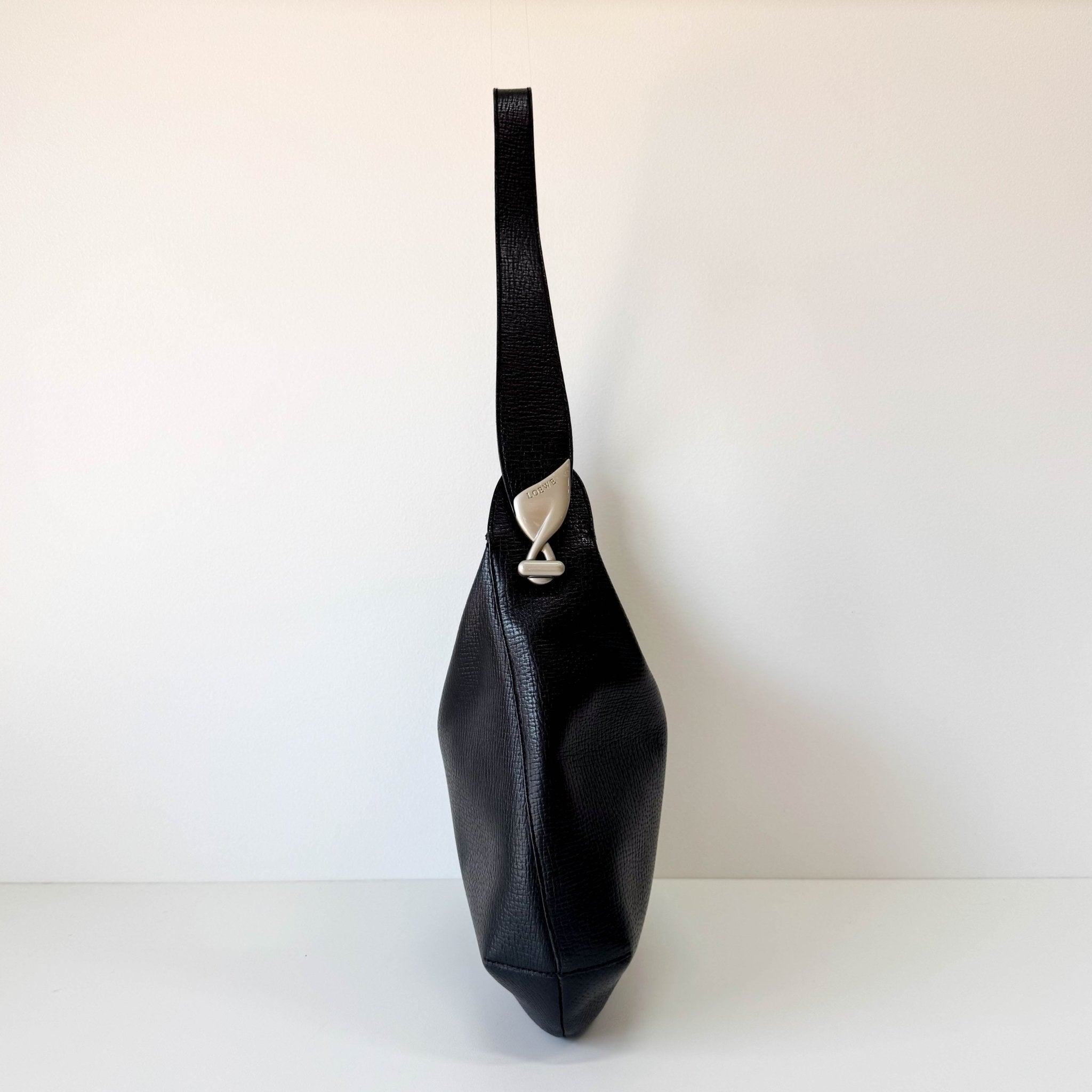 LOEWE Hobo Leather Black Shoulder Bag, in , Sold by HIVE PRELOVED - Shoulder Bags, ,