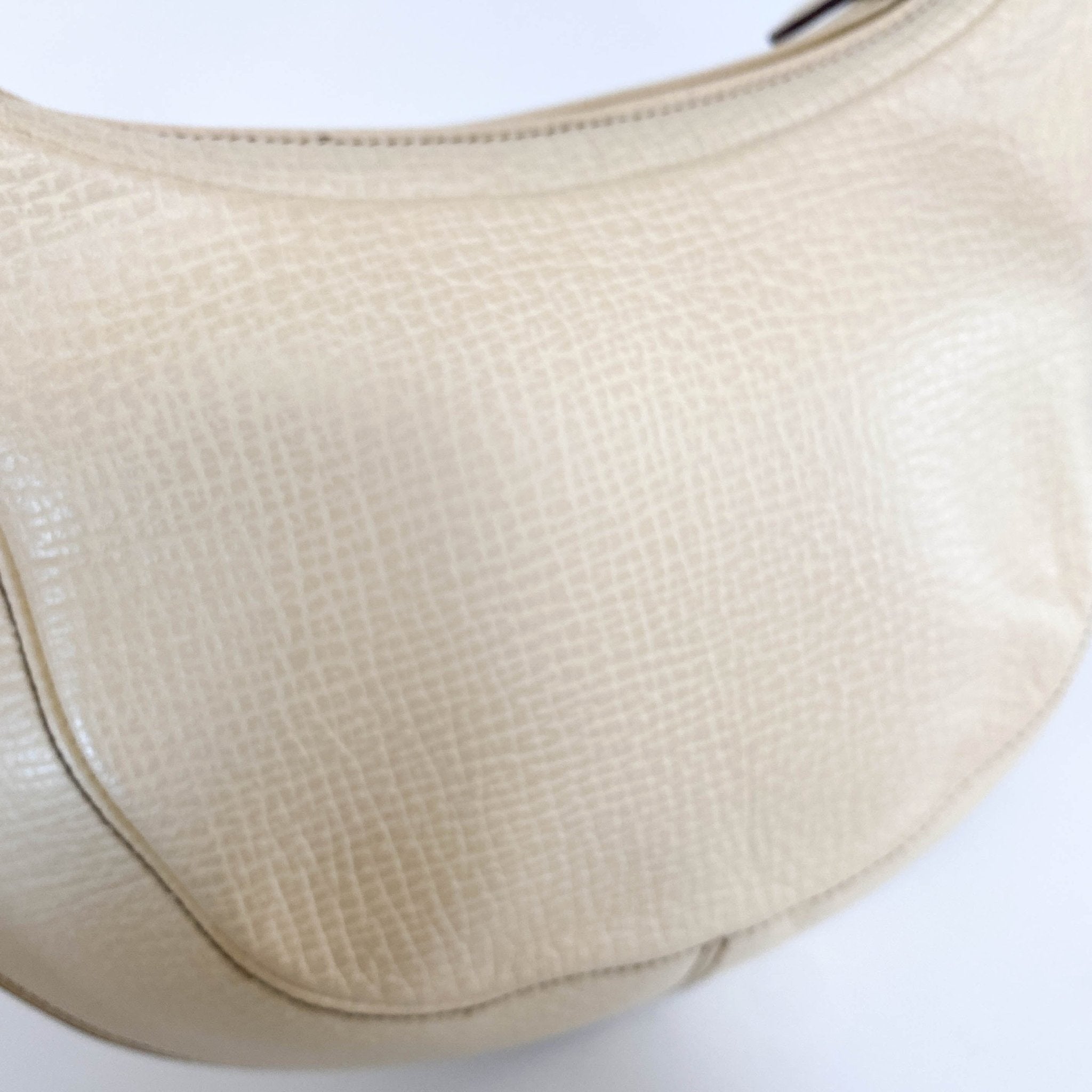LOEWE Ivory Leather Crescent Shoulder Bag, in , Sold by HIVE PRELOVED - Shoulder Bags, ,