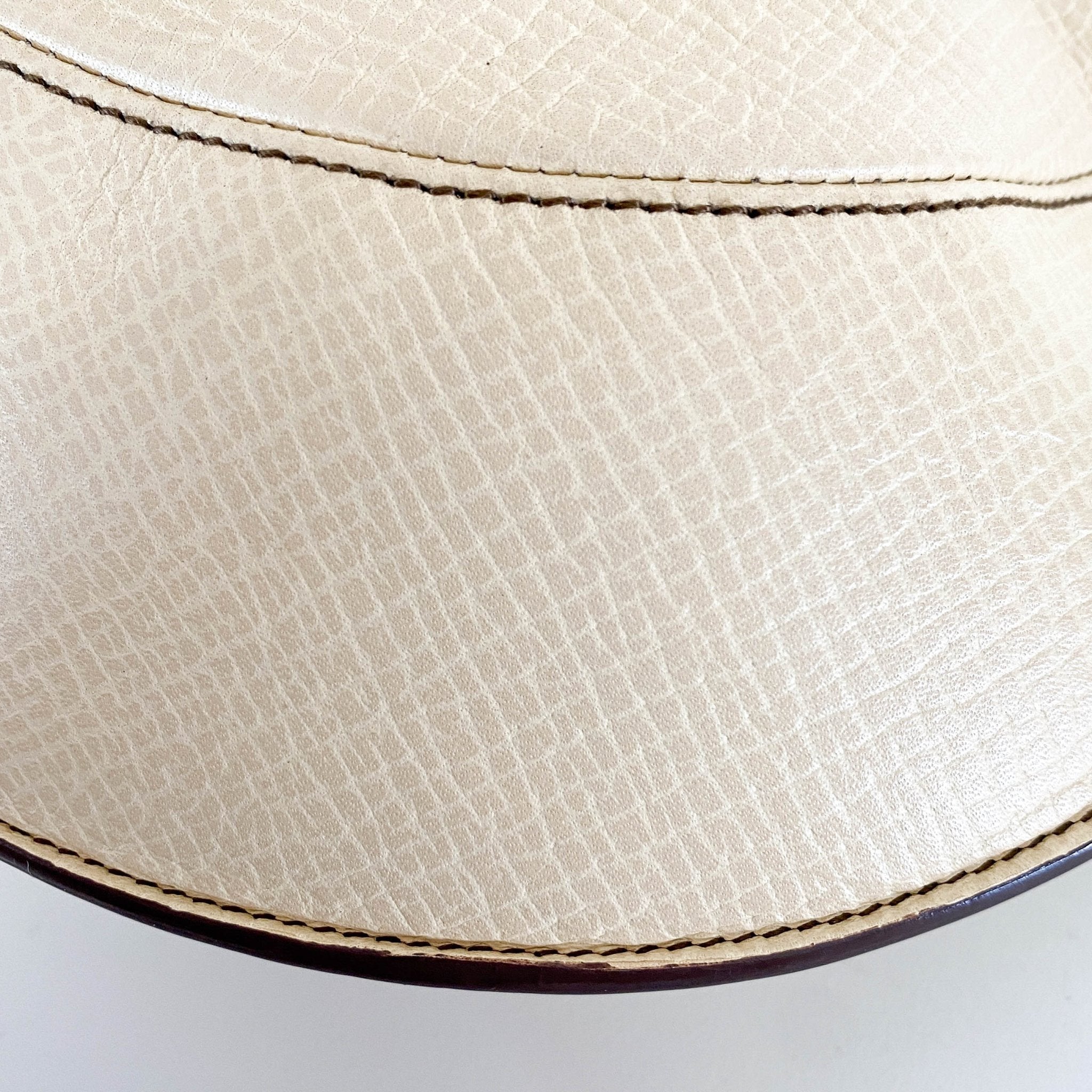 LOEWE Ivory Leather Crescent Shoulder Bag, in , Sold by HIVE PRELOVED - Shoulder Bags, ,