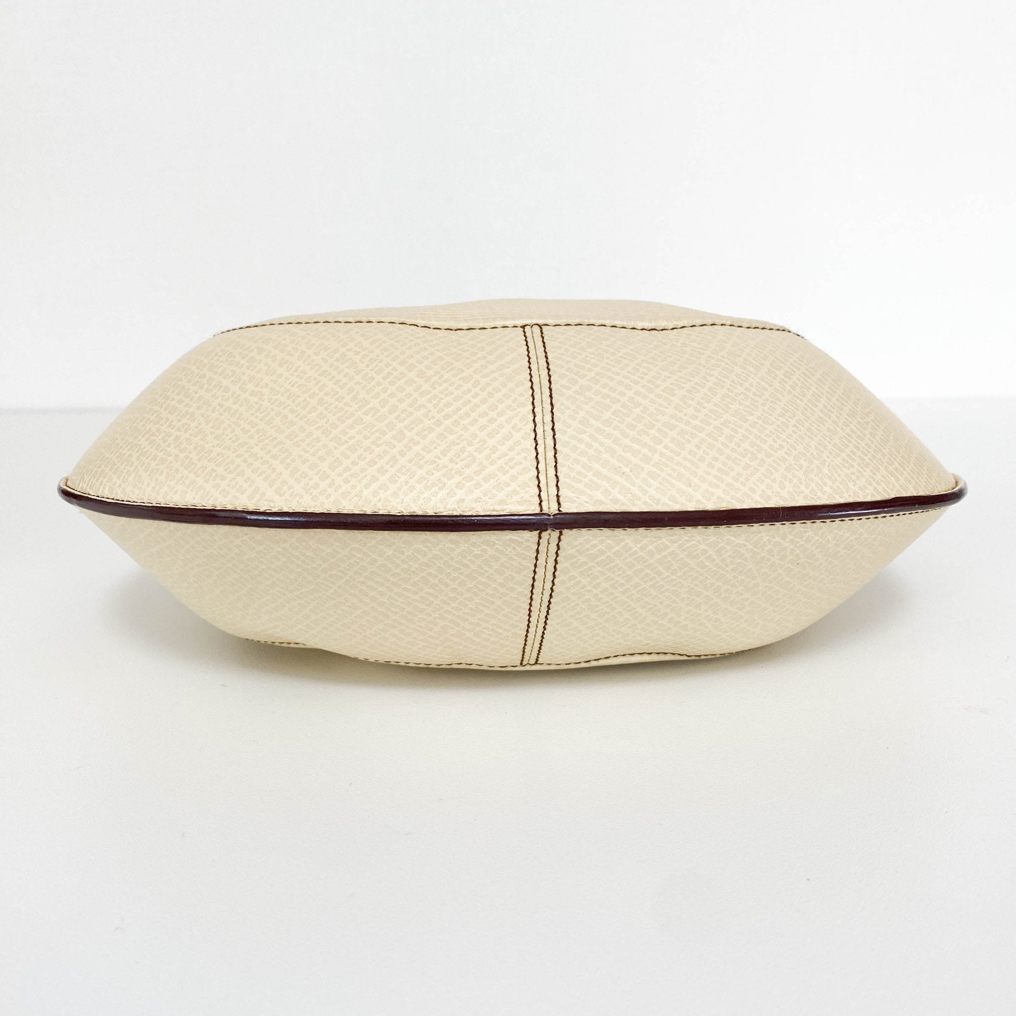 LOEWE Ivory Leather Crescent Shoulder Bag, in , Sold by HIVE PRELOVED - Shoulder Bags, ,