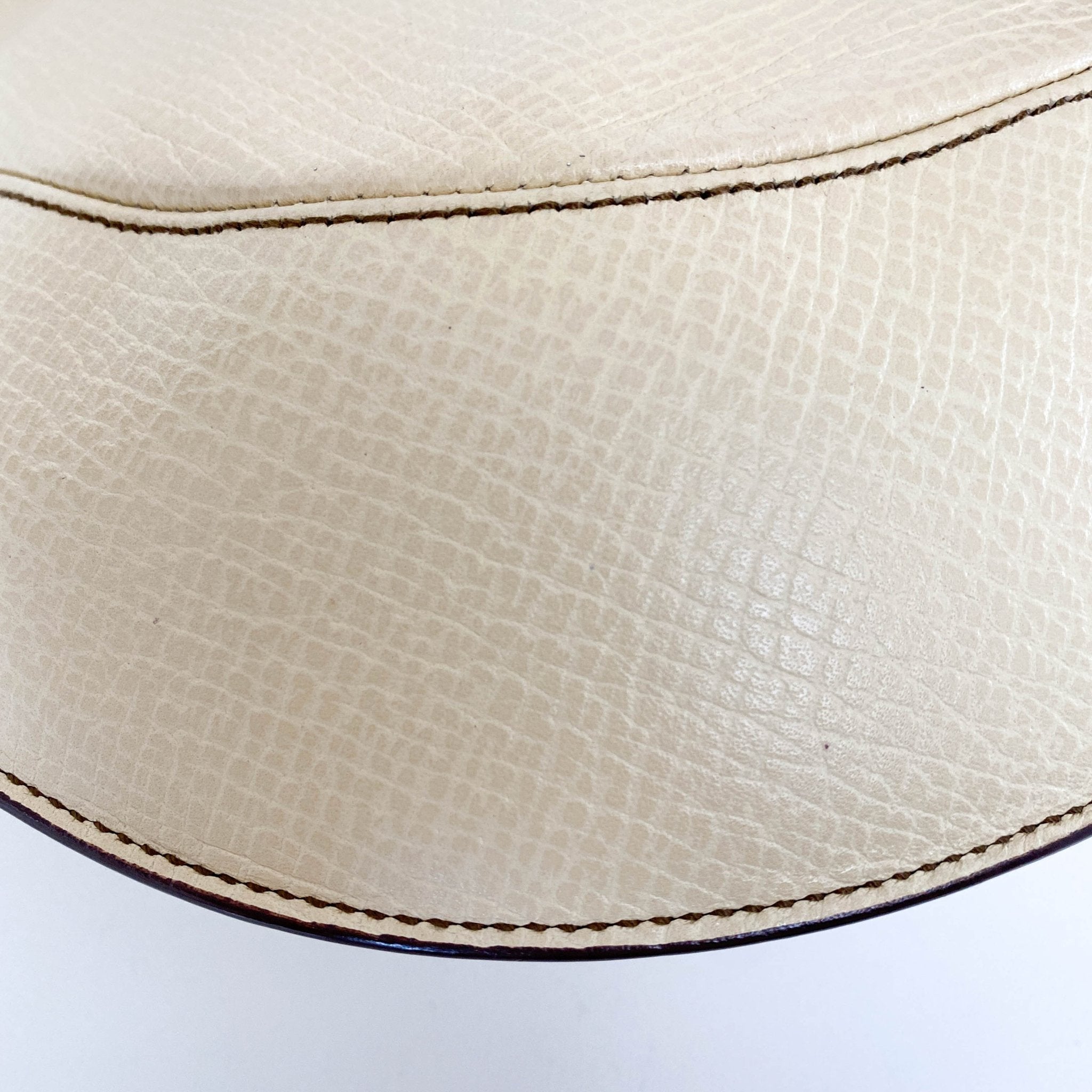 LOEWE Ivory Leather Crescent Shoulder Bag, in , Sold by HIVE PRELOVED - Shoulder Bags, ,