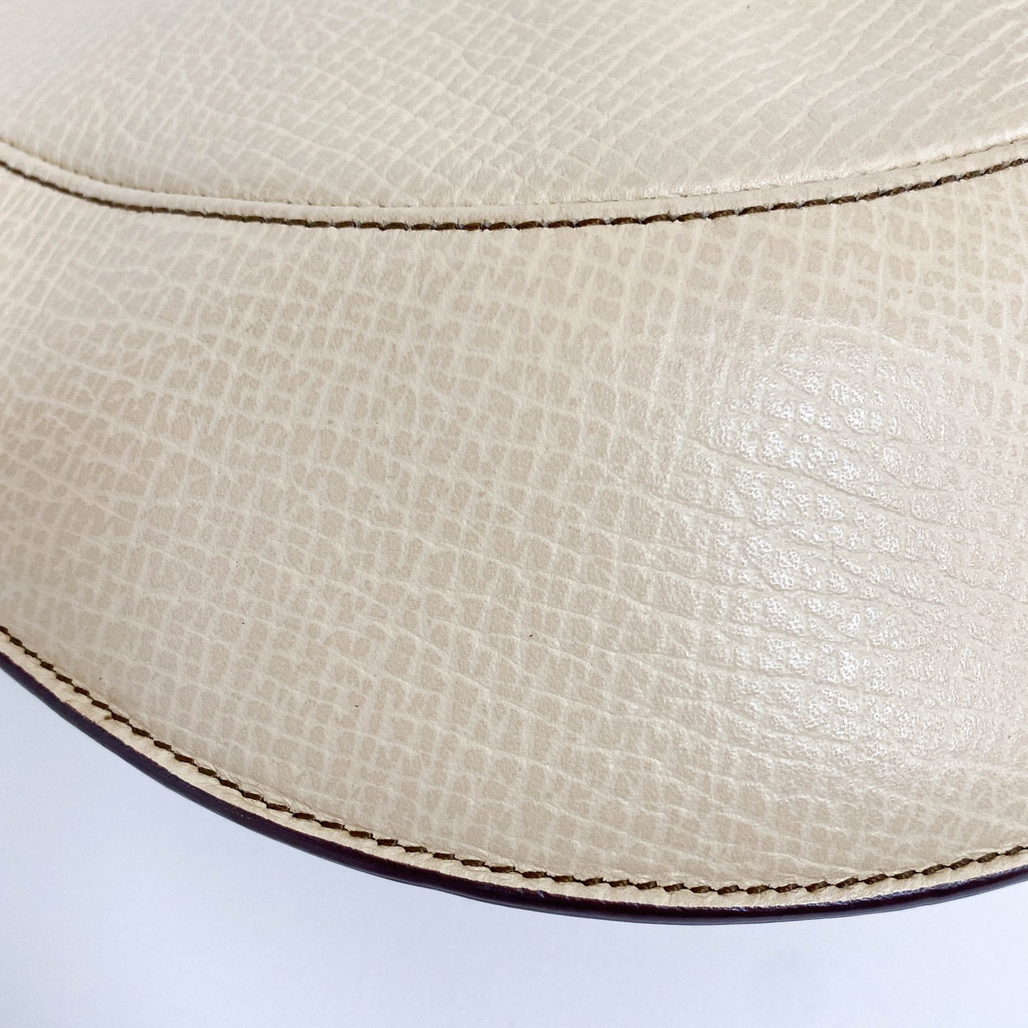 LOEWE Ivory Leather Crescent Shoulder Bag, in , Sold by HIVE PRELOVED - Shoulder Bags, ,