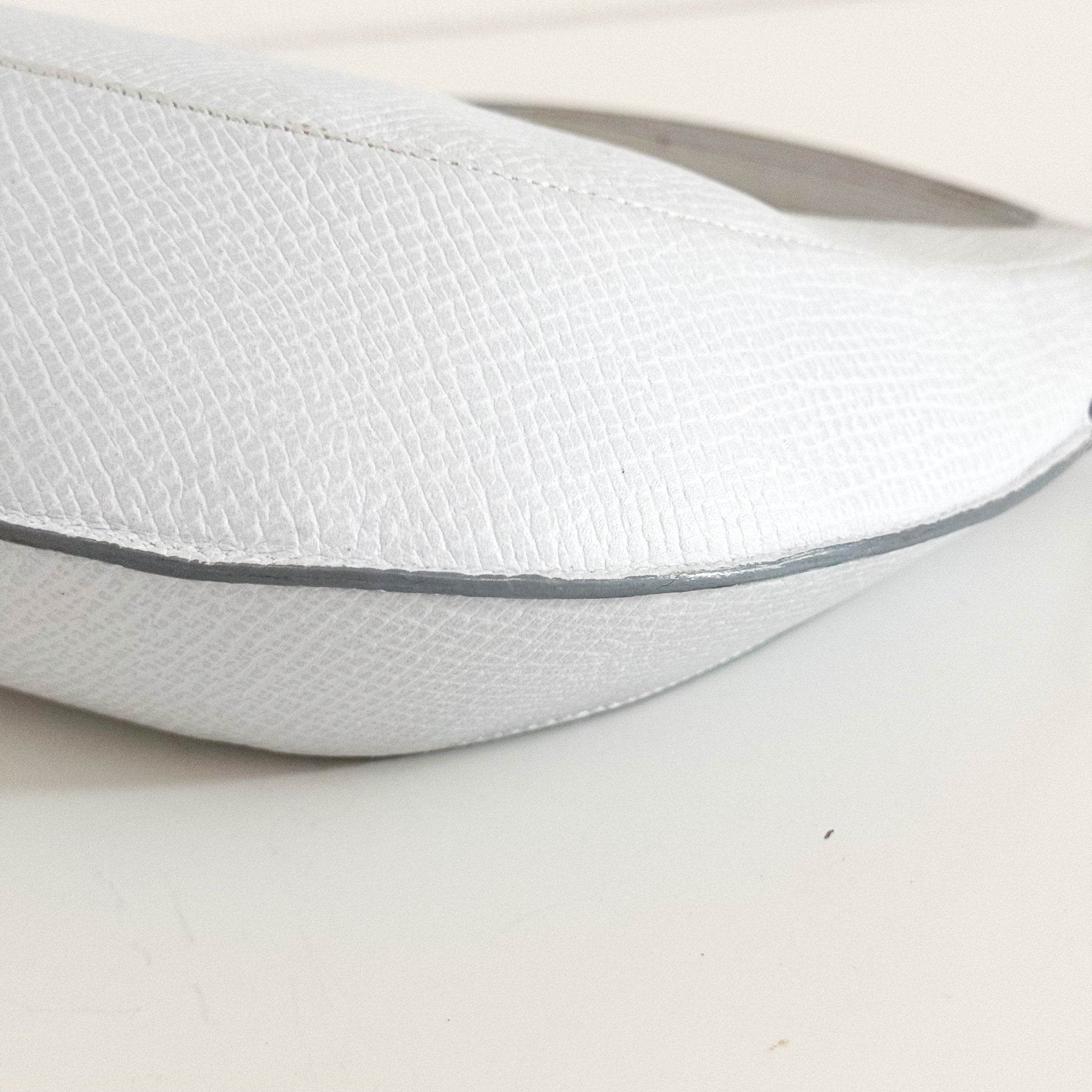 LOEWE Leather Half Moon Shoulder Bag Ice Blue, in , Sold by HIVE PRELOVED - Shoulder Bags, ,