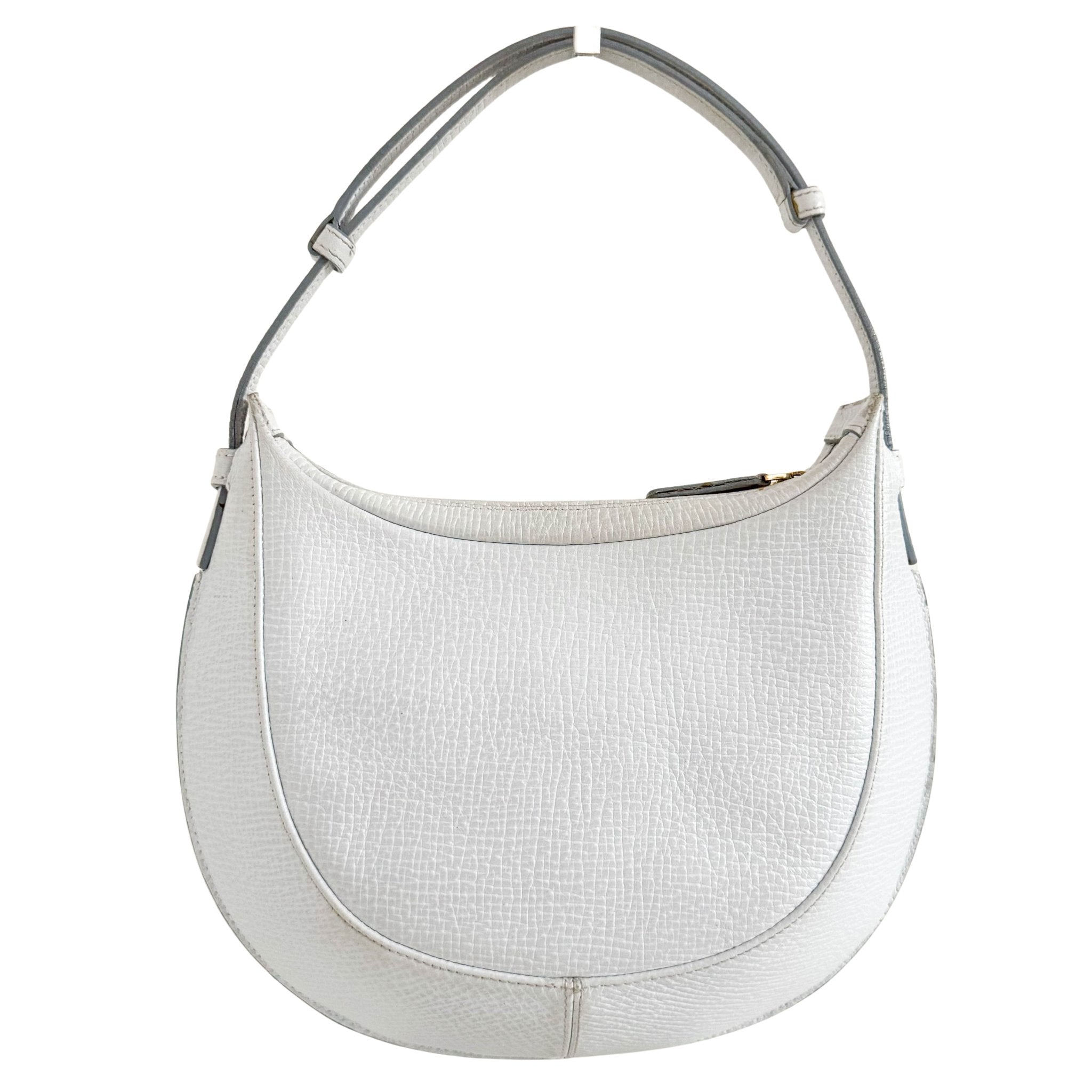 LOEWE Leather Half Moon Shoulder Bag Ice Blue, in , Sold by HIVE PRELOVED - Shoulder Bags, ,