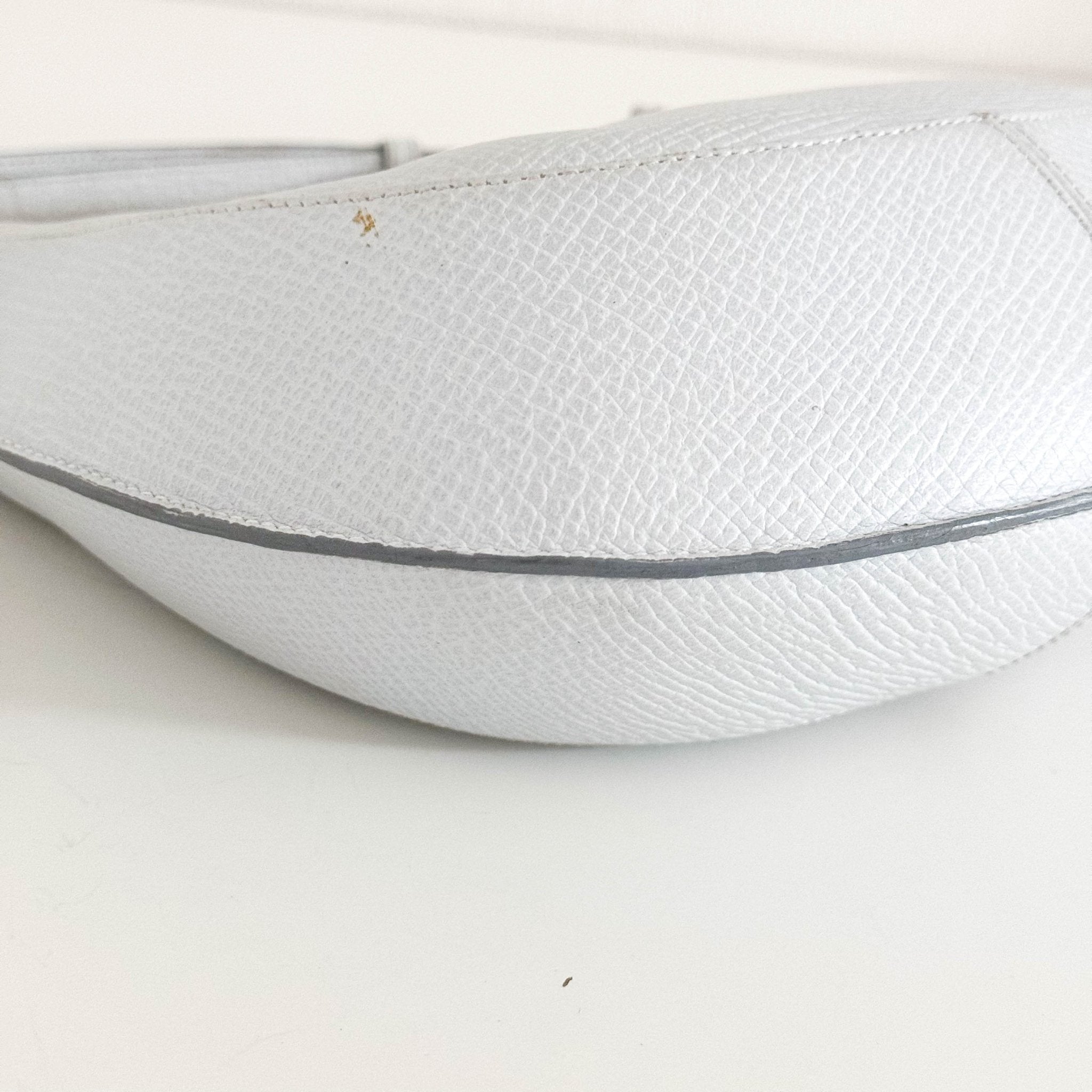 LOEWE Leather Half Moon Shoulder Bag Ice Blue, in , Sold by HIVE PRELOVED - Shoulder Bags, ,