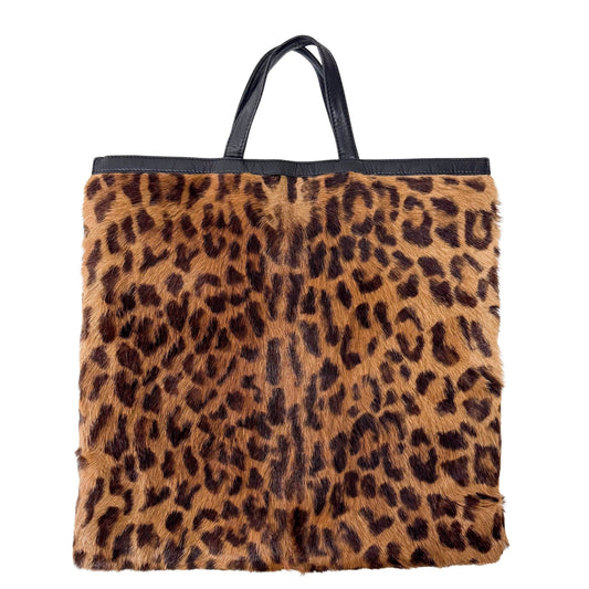 LOEWE Leopard Print Pony Hair Tote Handle Bag, in , Sold by HIVE PRELOVED - Handle Bags, ,