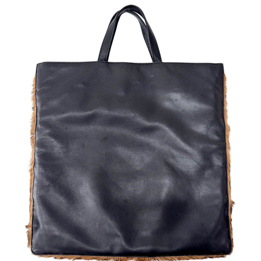 LOEWE Leopard Print Pony Hair Tote Handle Bag, in , Sold by HIVE PRELOVED - Handle Bags, ,