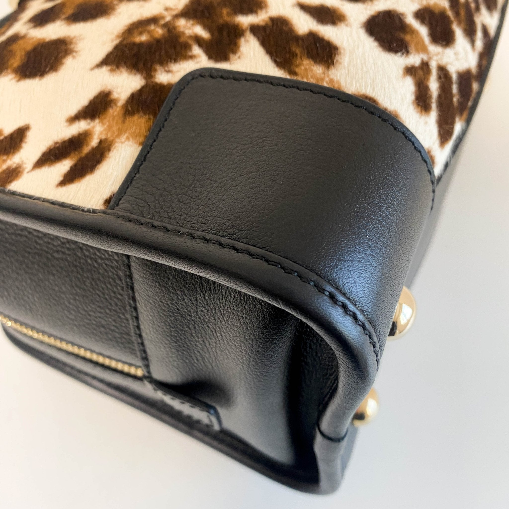 LOEWE Loewe Amazona 36 Leopard Print Pony Hair Handbag, in , Sold by HIVE PRELOVED - Handle Bags, ,