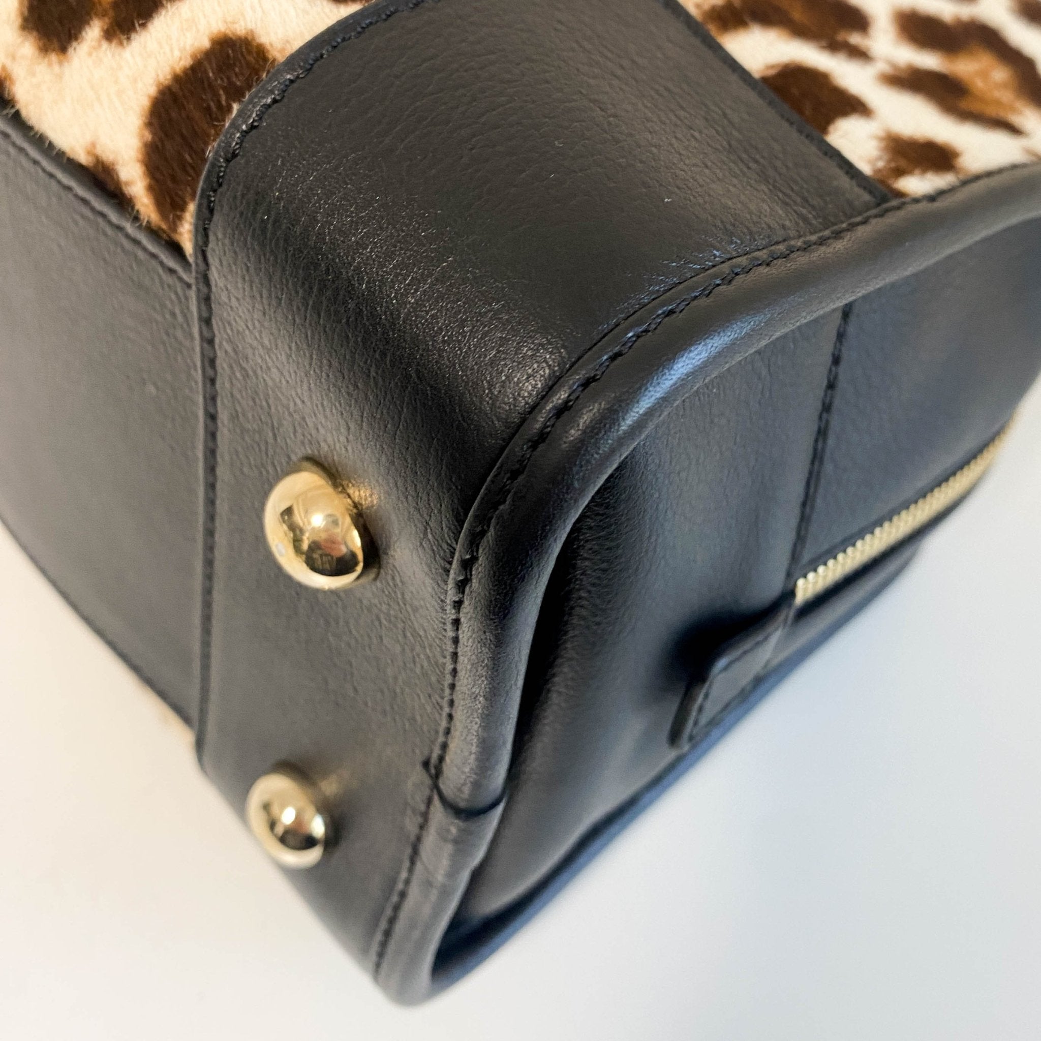 LOEWE Loewe Amazona 36 Leopard Print Pony Hair Handbag, in , Sold by HIVE PRELOVED - Handle Bags, ,