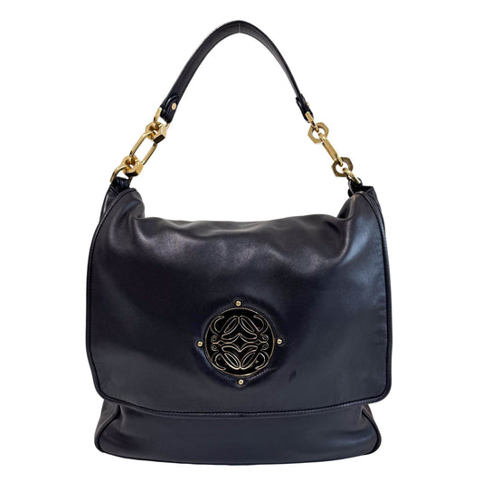 LOEWE Loewe Anagram Crossbody Bag Black Leather, in , Sold by HIVE PRELOVED - Crossbody bags, ,