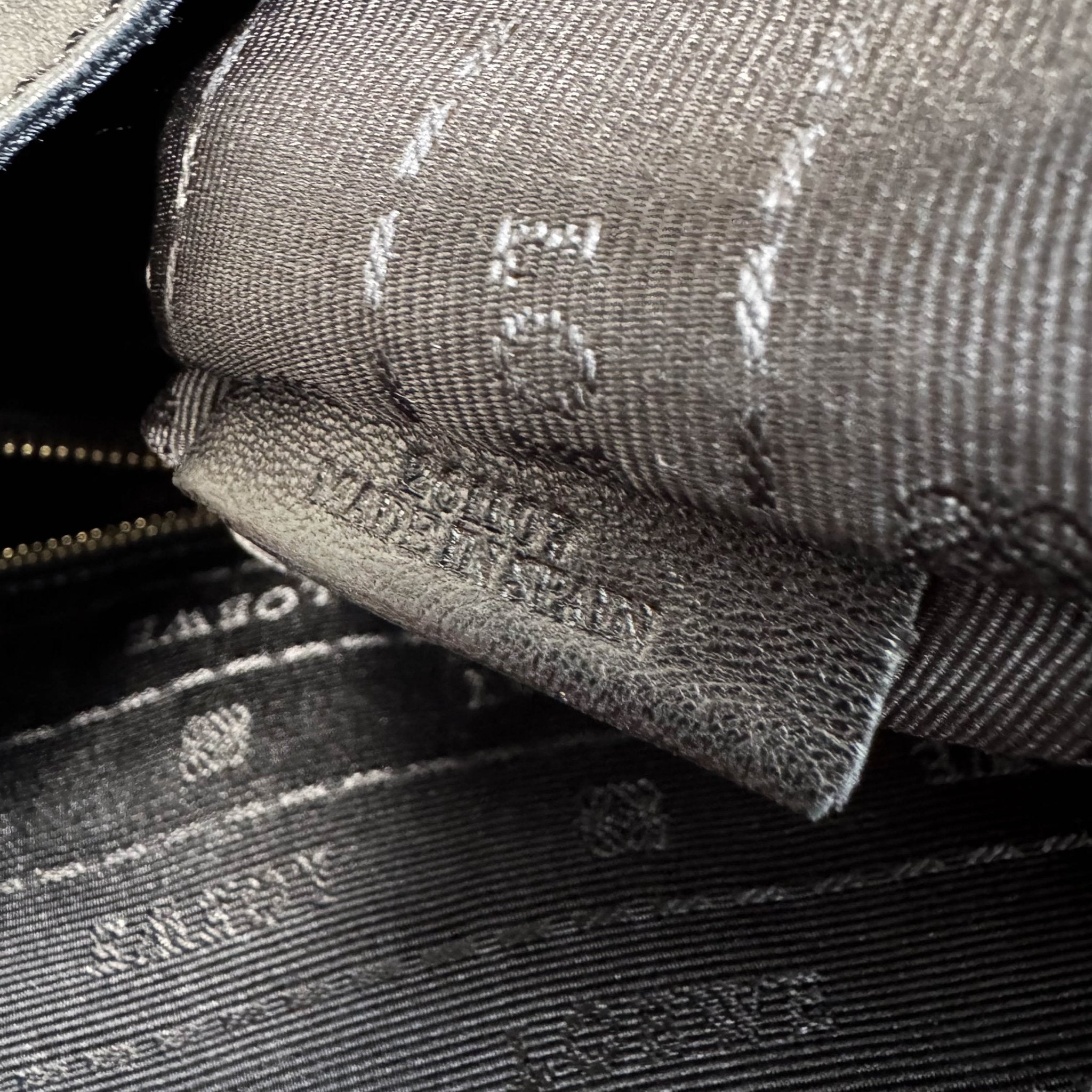 LOEWE Loewe Anagram Crossbody Bag Black Leather, in , Sold by HIVE PRELOVED - Crossbody bags, ,