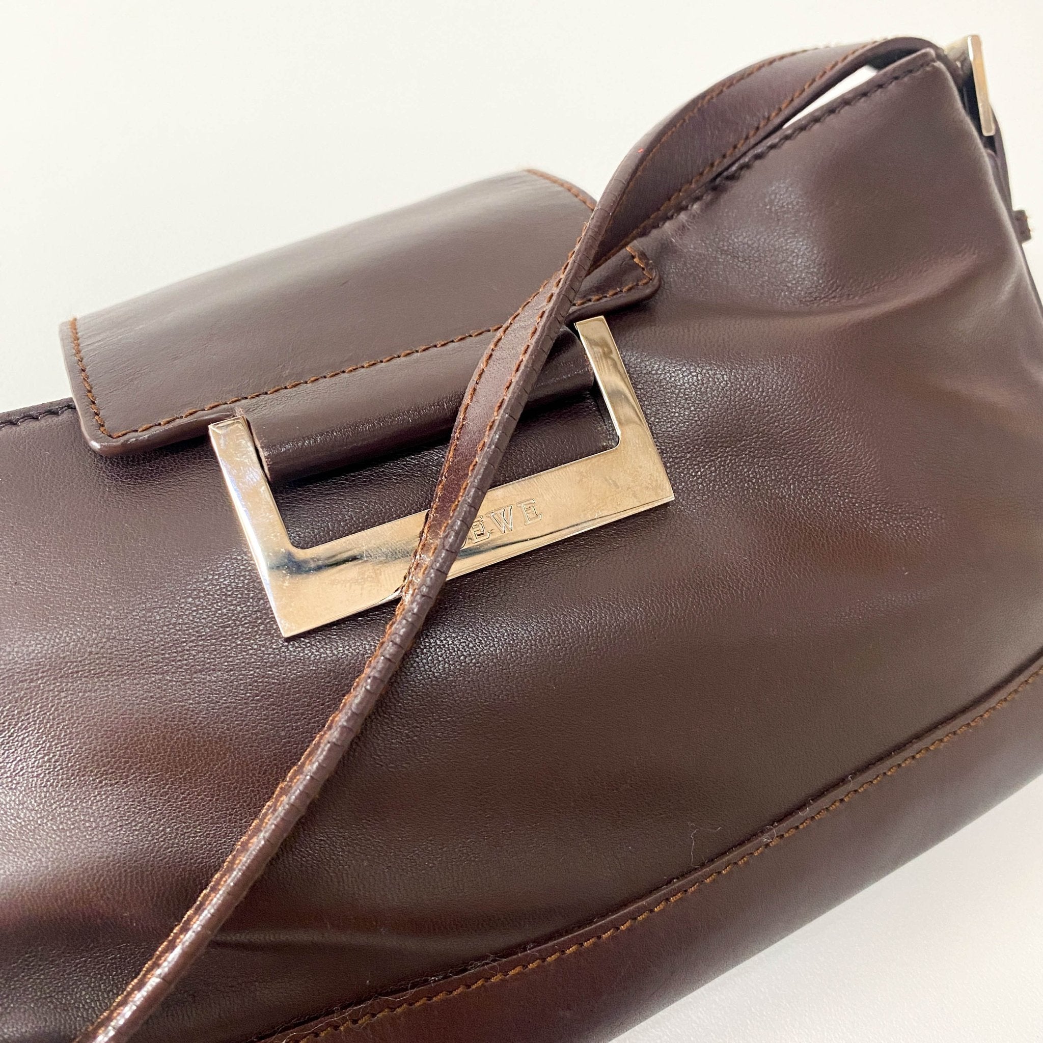 LOEWE Loewe Mini Brown Handbag, in , Sold by HIVE PRELOVED - Handle Bags, ,