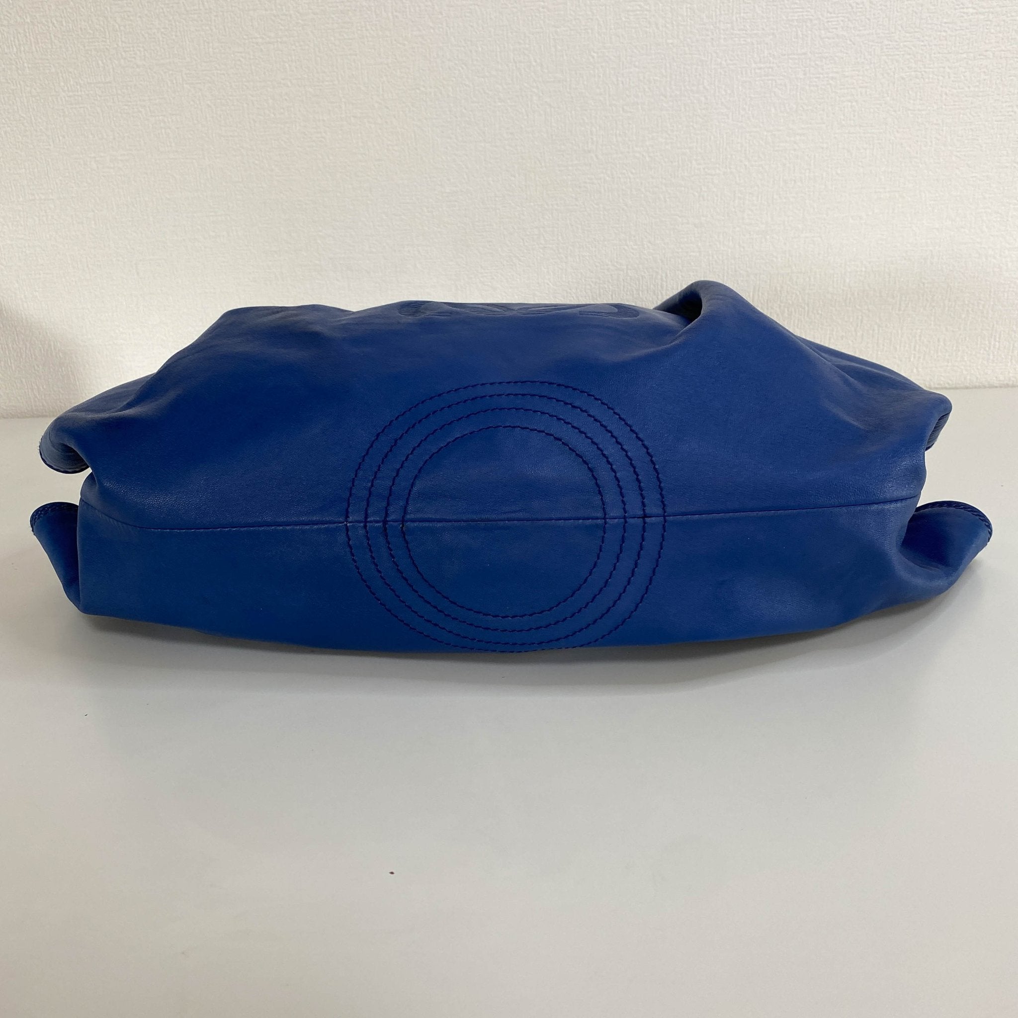 LOEWE Nappa Aire Anagram Blue Leather Handbag, in , Sold by HIVE PRELOVED - Handle Bags, Shoulder Bags,