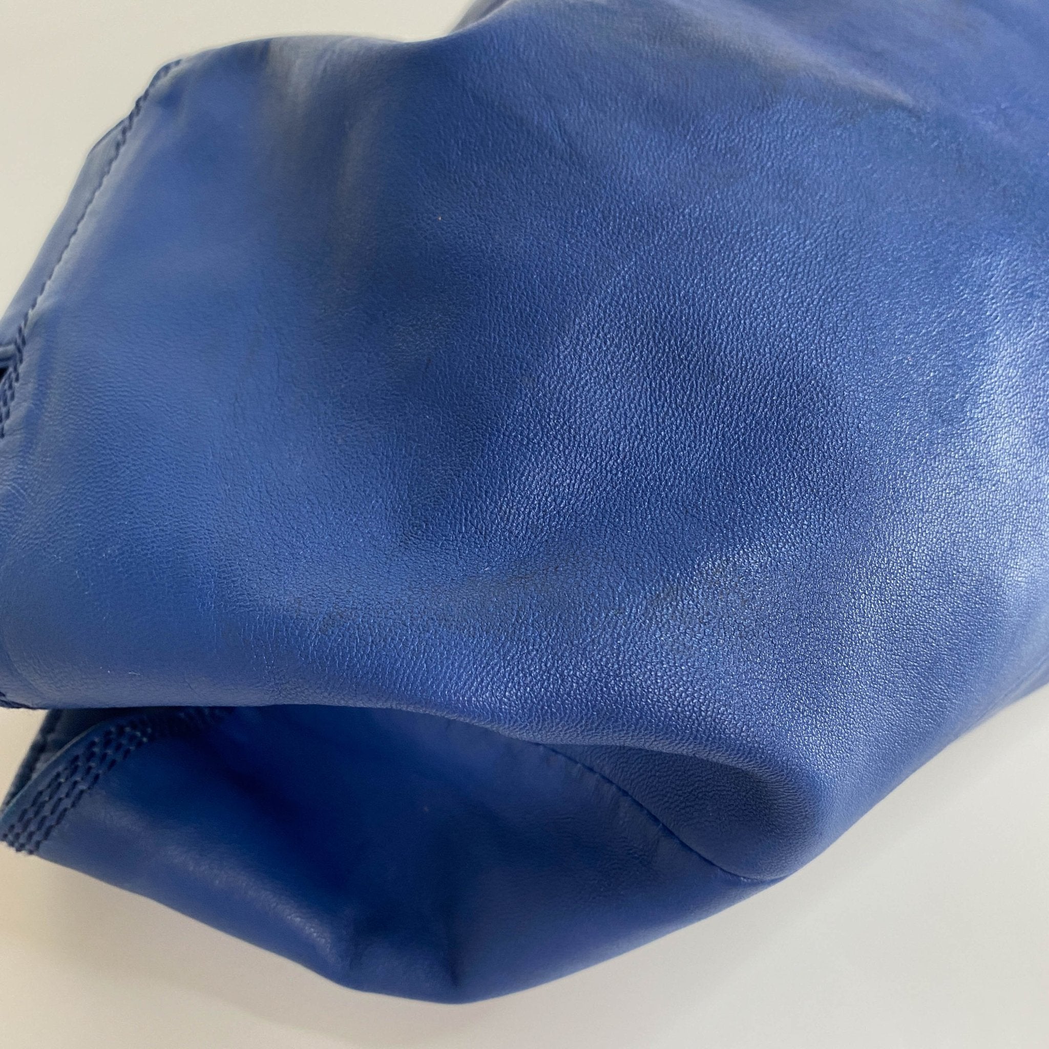 LOEWE Nappa Aire Anagram Blue Leather Handbag, in , Sold by HIVE PRELOVED - Handle Bags, Shoulder Bags,