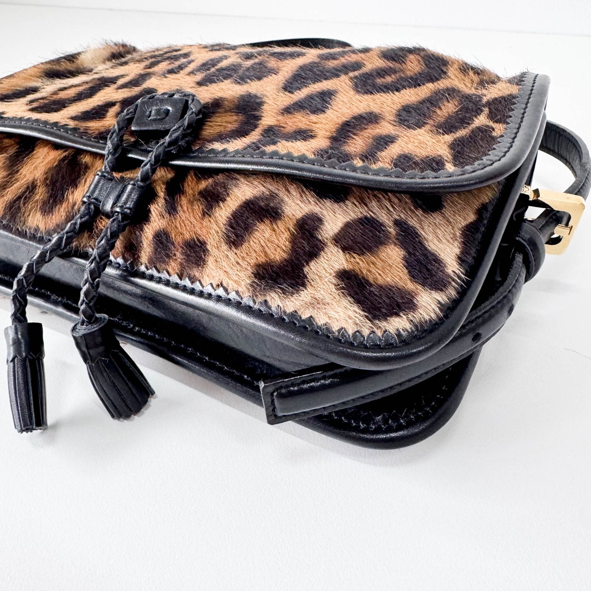 LOEWE Pony Hair Animal Print Shoulder Bag, in , Sold by HIVE PRELOVED - Shoulder Bags, ,