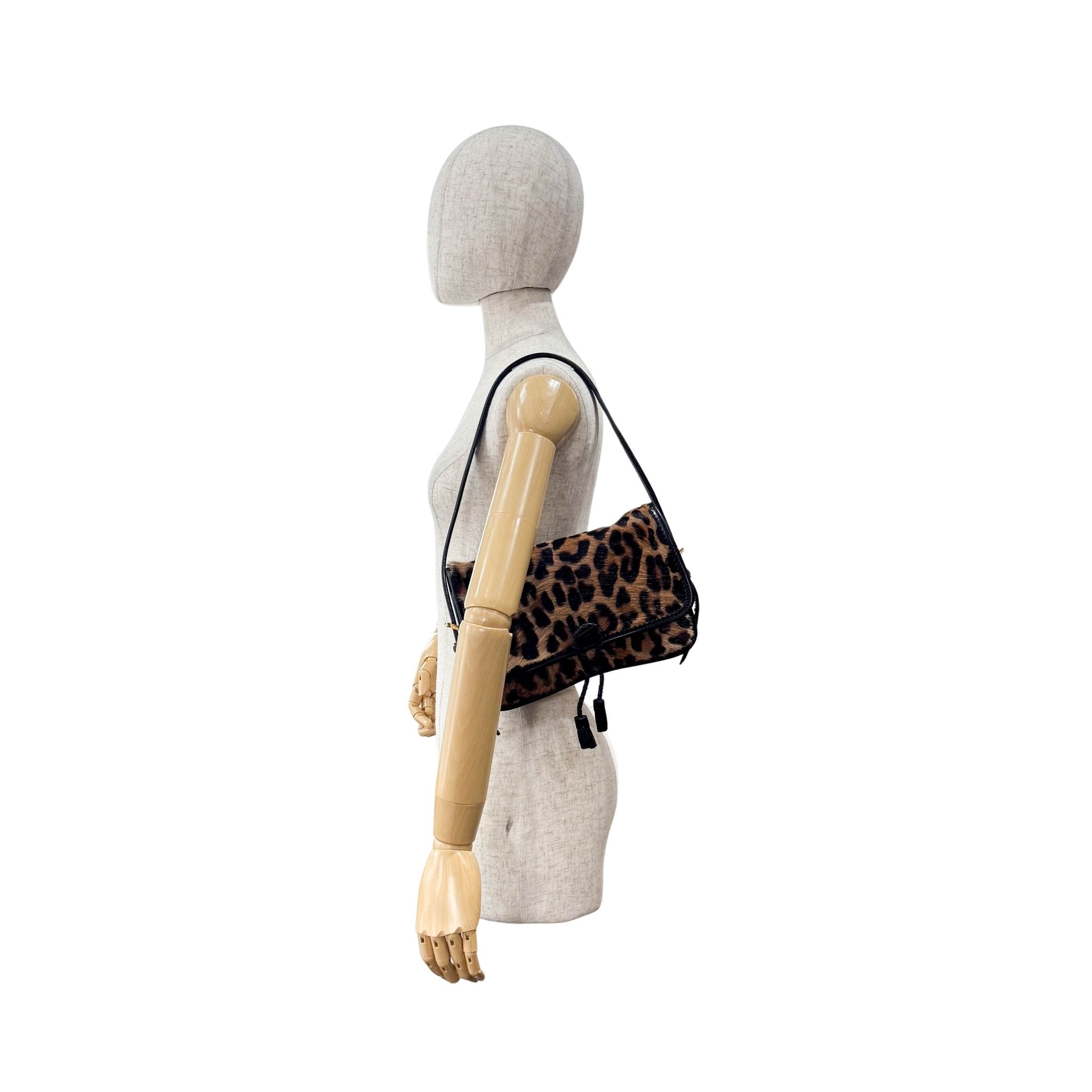 LOEWE Pony Hair Animal Print Shoulder Bag, in , Sold by HIVE PRELOVED - Shoulder Bags, ,
