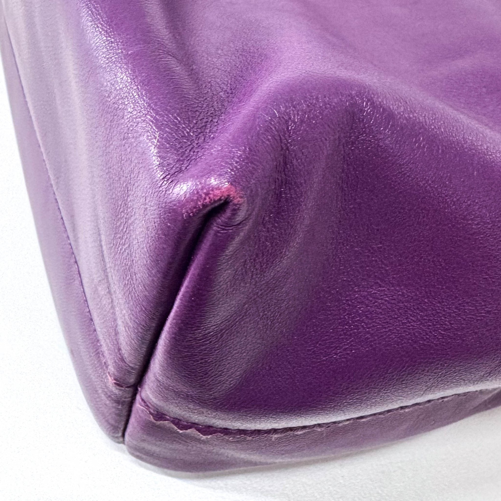 LOEWE Purple Nappa Leather Hobo Shoulder Bag, in , Sold by HIVE PRELOVED - Shoulder Bags, ,