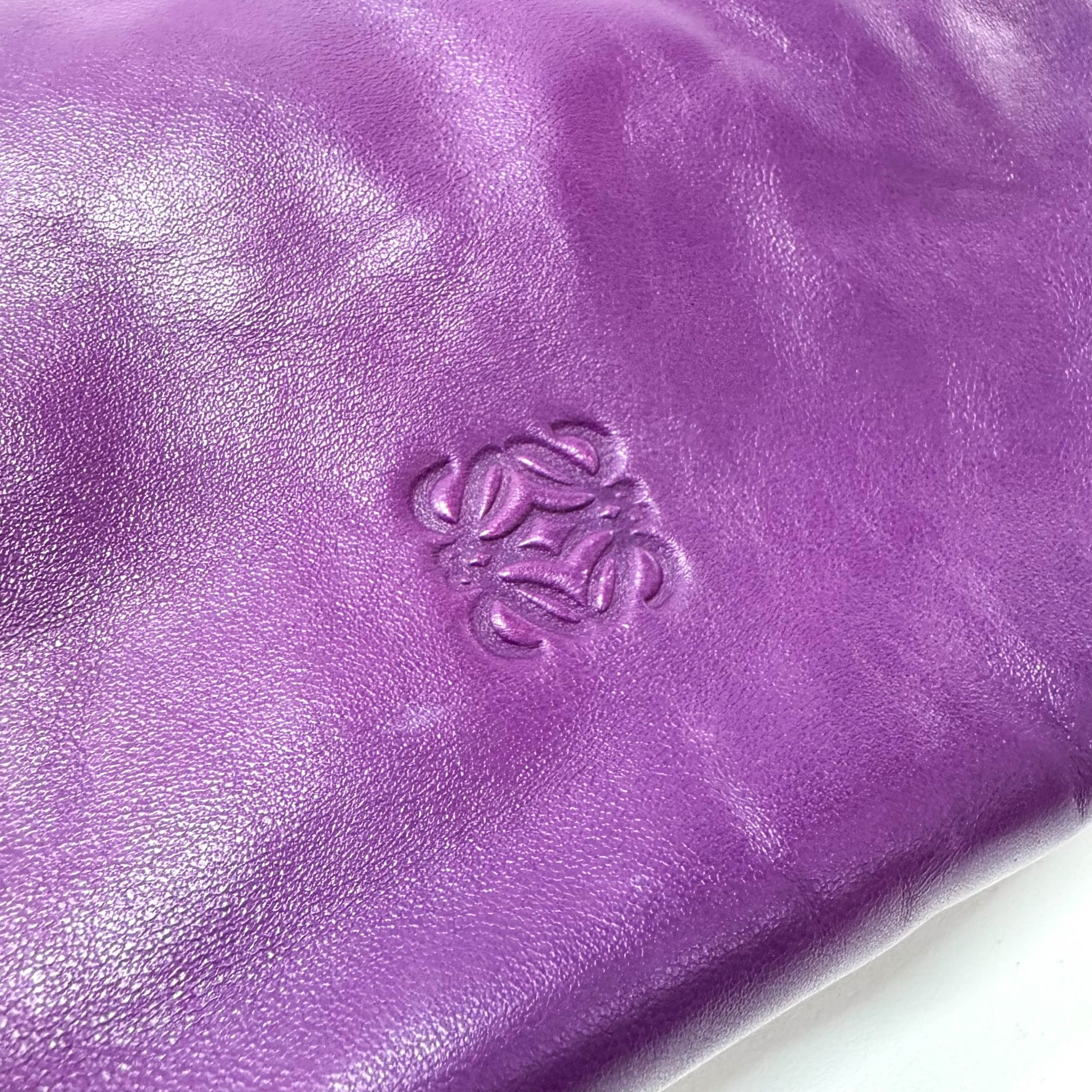 LOEWE Purple Nappa Leather Hobo Shoulder Bag, in , Sold by HIVE PRELOVED - Shoulder Bags, ,