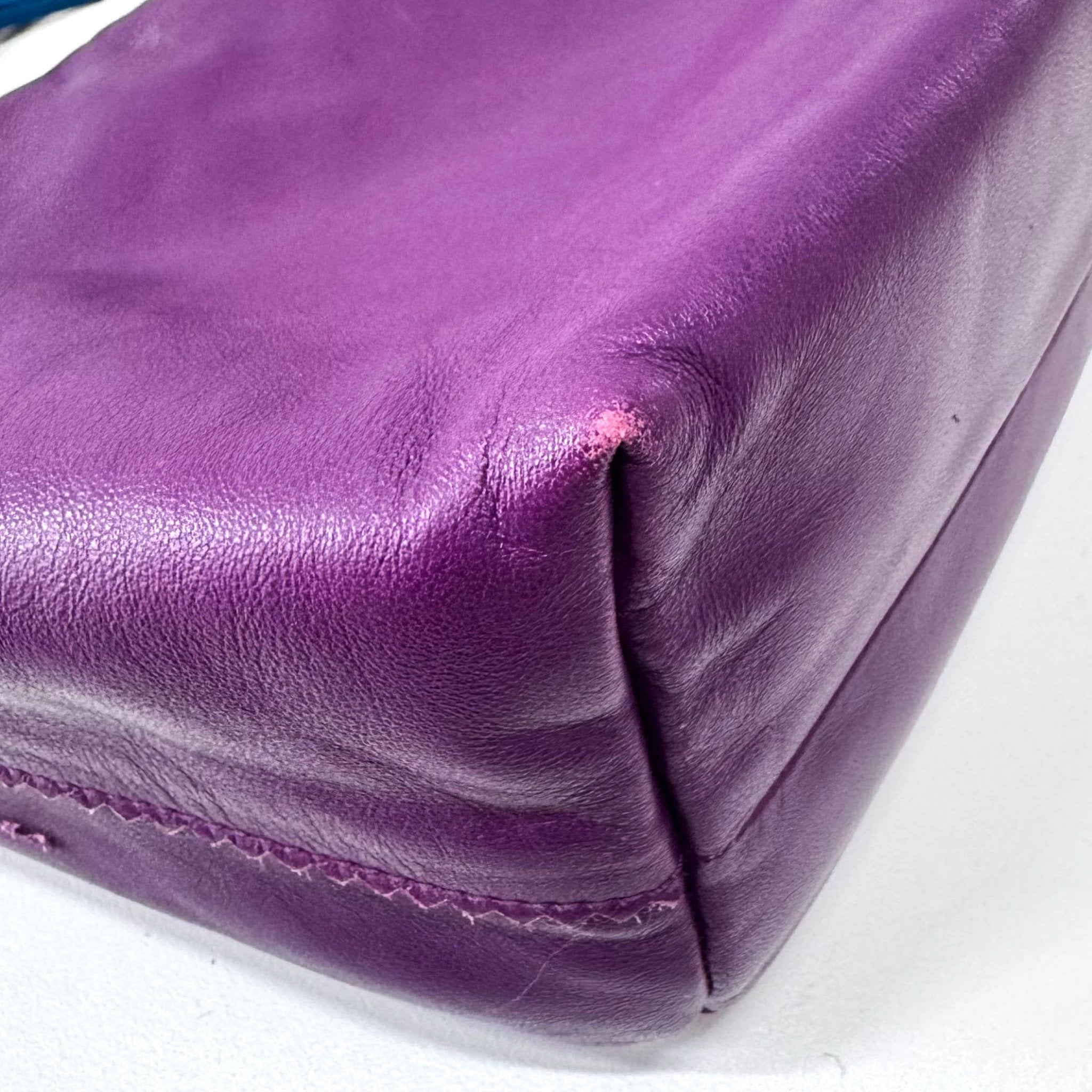 LOEWE Purple Nappa Leather Hobo Shoulder Bag, in , Sold by HIVE PRELOVED - Shoulder Bags, ,