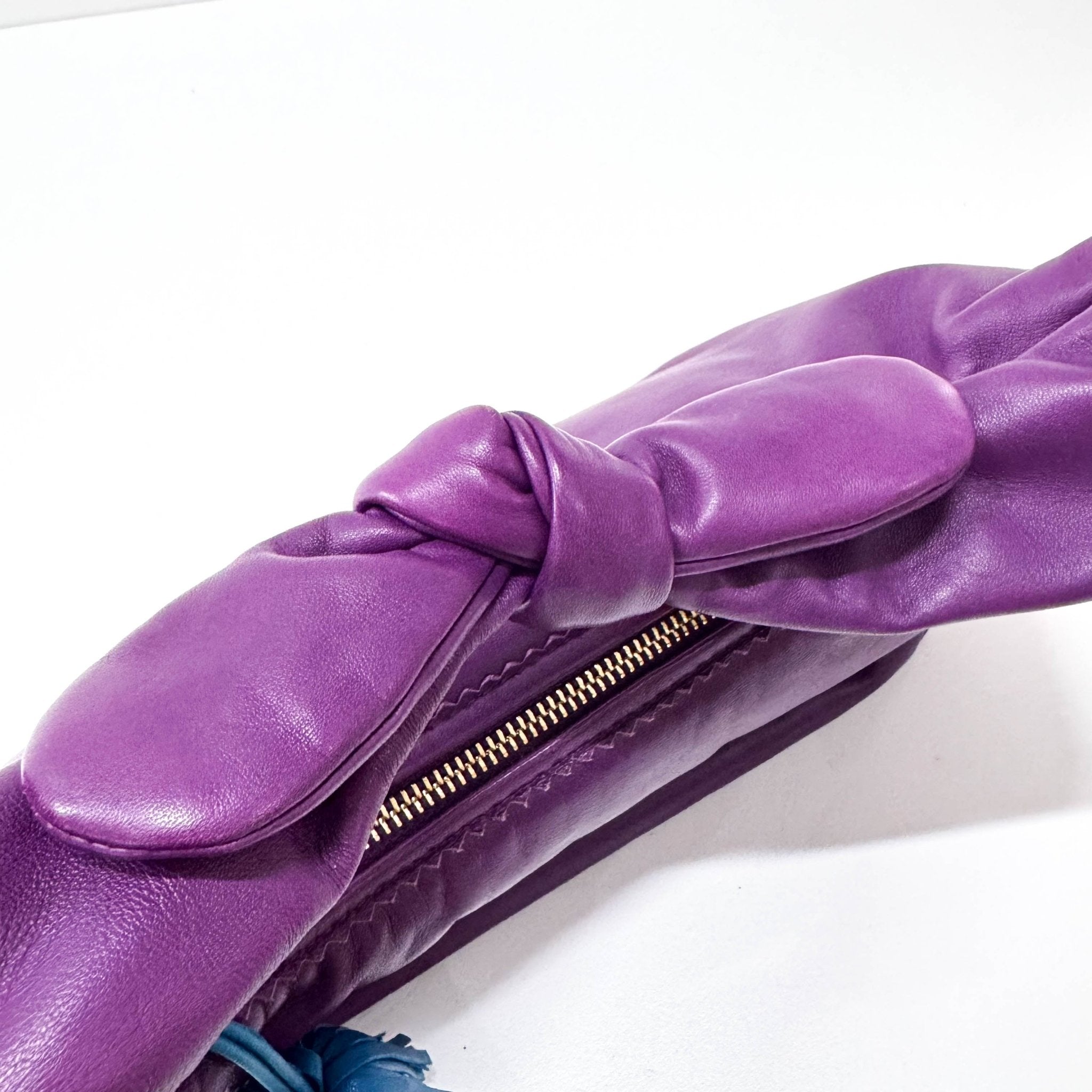 LOEWE Purple Nappa Leather Hobo Shoulder Bag, in , Sold by HIVE PRELOVED - Shoulder Bags, ,