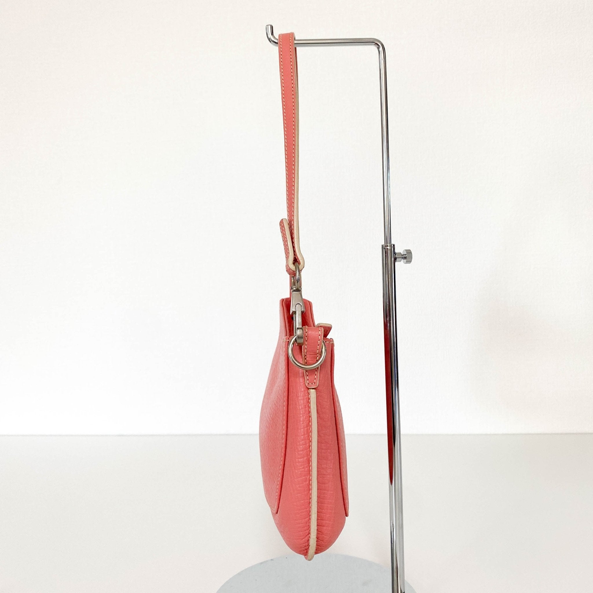 LOEWE Salmon Pink Leather Mini Shoulder Bag, in , Sold by HIVE PRELOVED - Shoulder Bags, ,