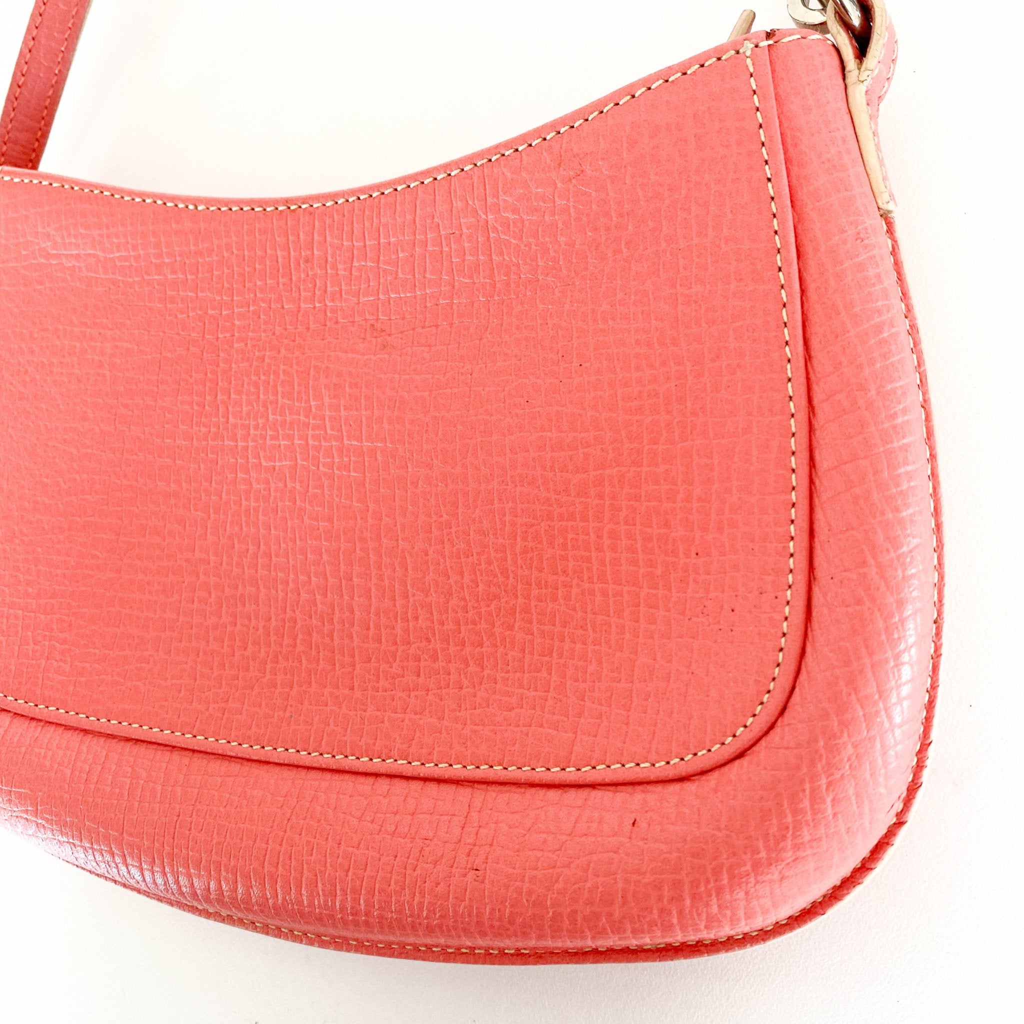 LOEWE Salmon Pink Leather Mini Shoulder Bag, in , Sold by HIVE PRELOVED - Shoulder Bags, ,