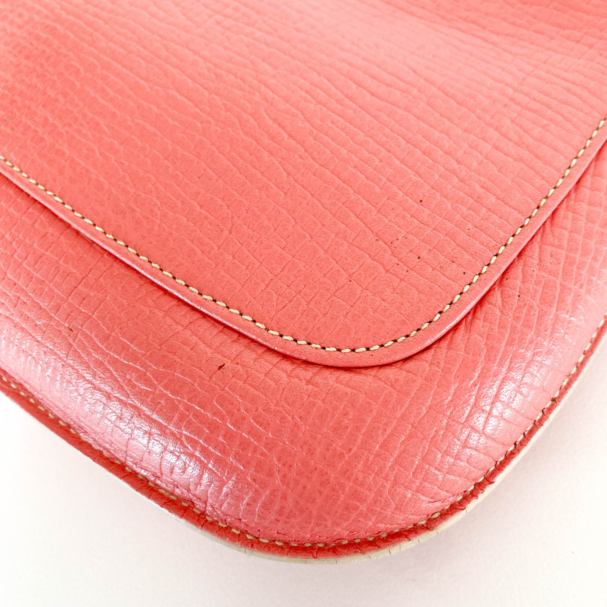 LOEWE Salmon Pink Leather Mini Shoulder Bag, in , Sold by HIVE PRELOVED - Shoulder Bags, ,